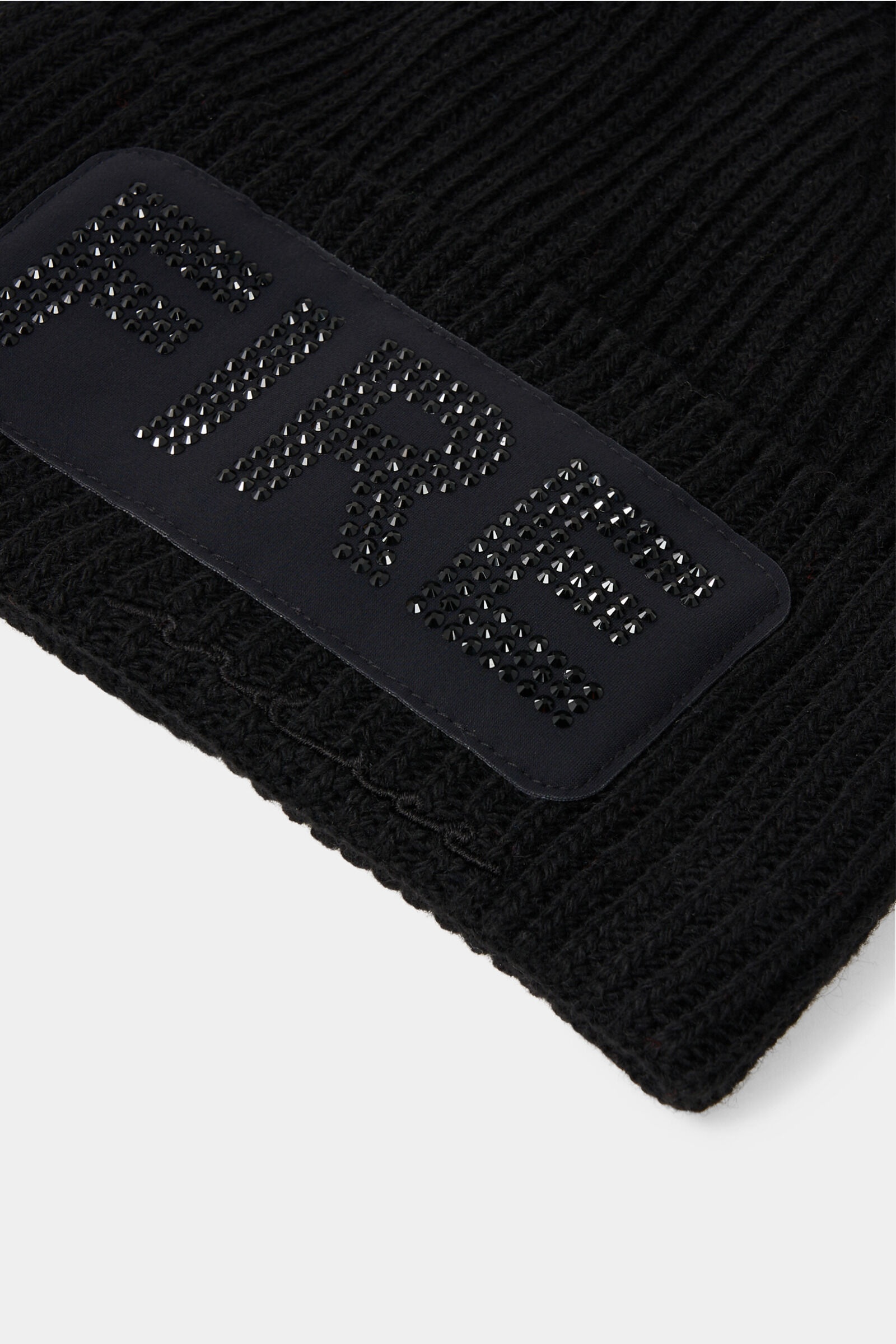 Aneli Knitted hat in Black - 3