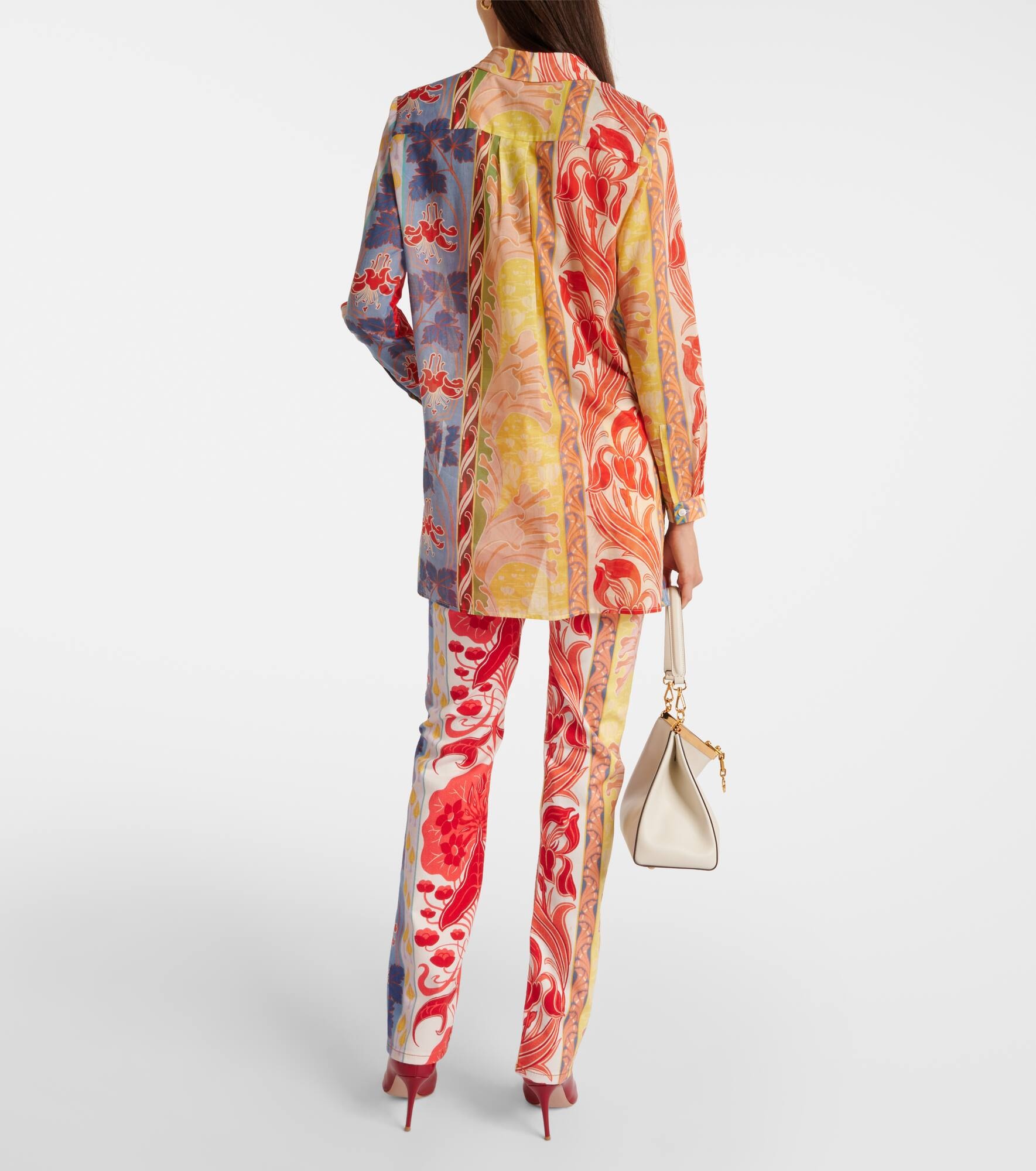 Printed cotton shirt - 3