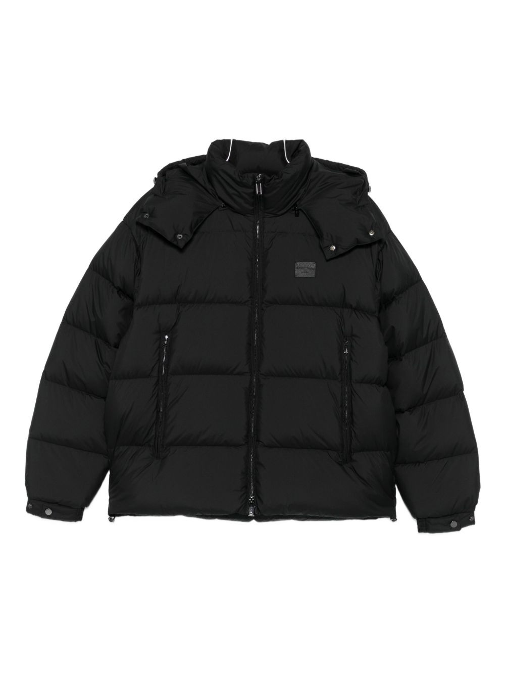 Nylon Short Down Jacket - 1