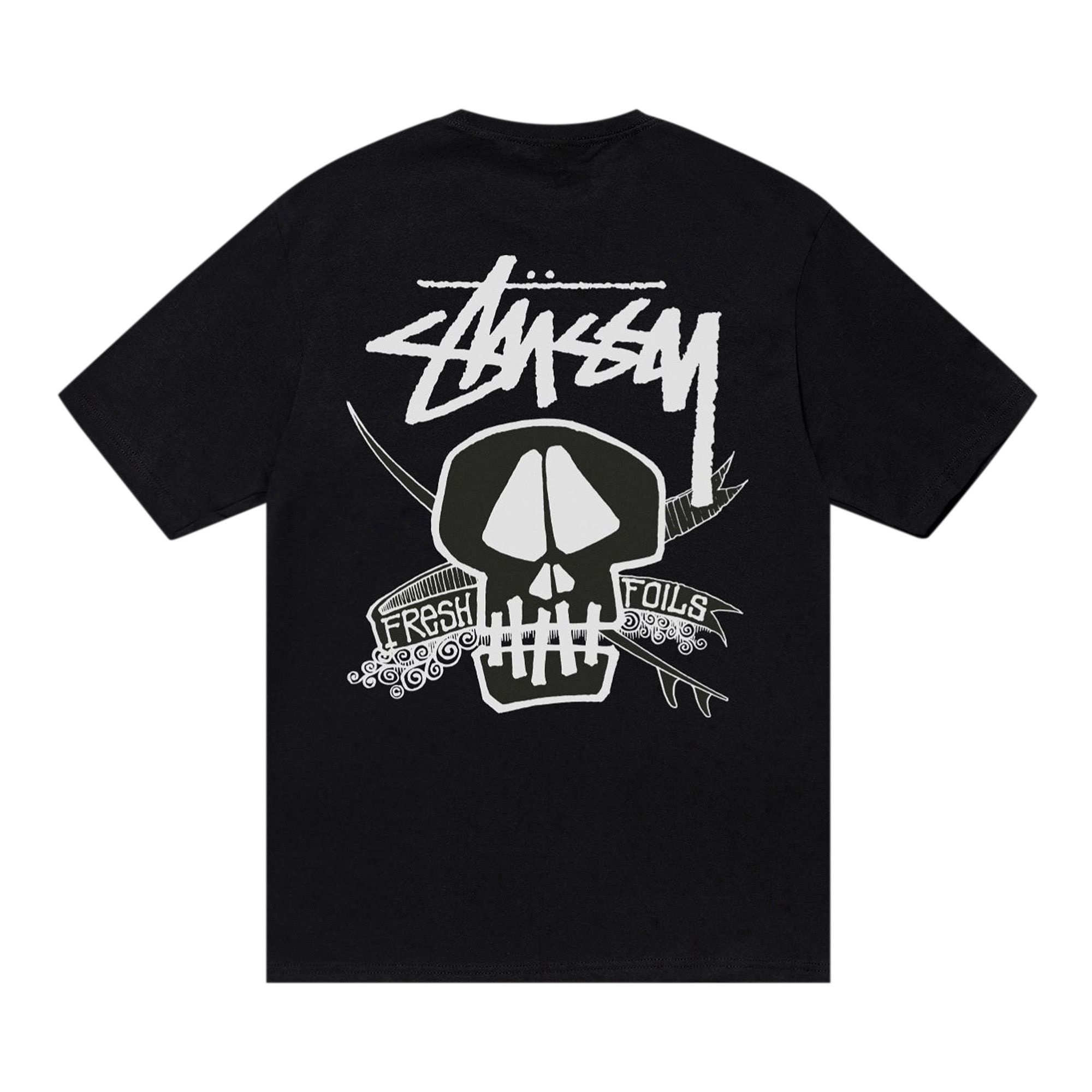 Stussy Fresh Foils Tee 'Black' - 2
