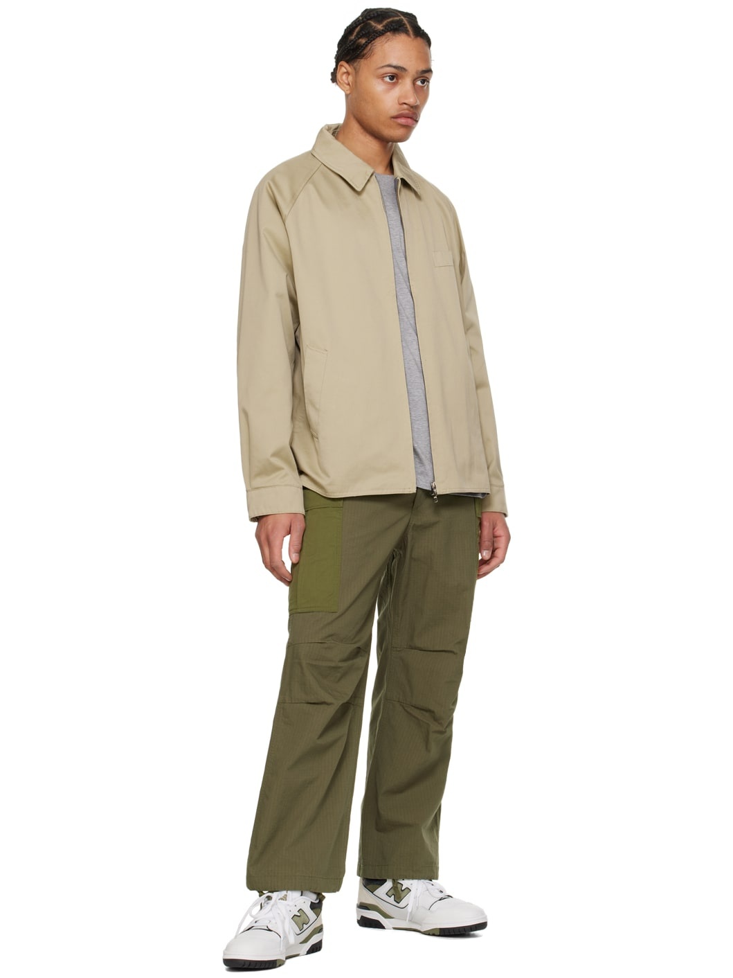 Khaki Crew Jacket - 4