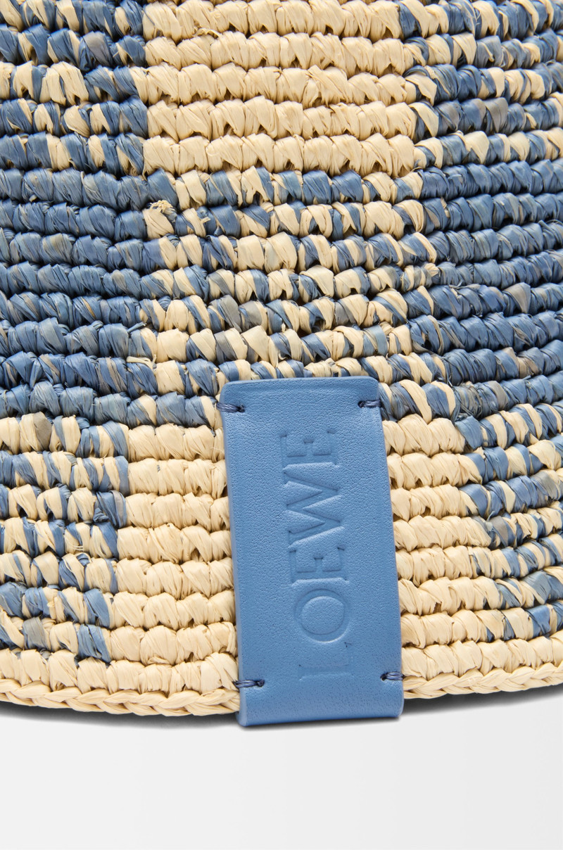 Bucket hat in raffia 5