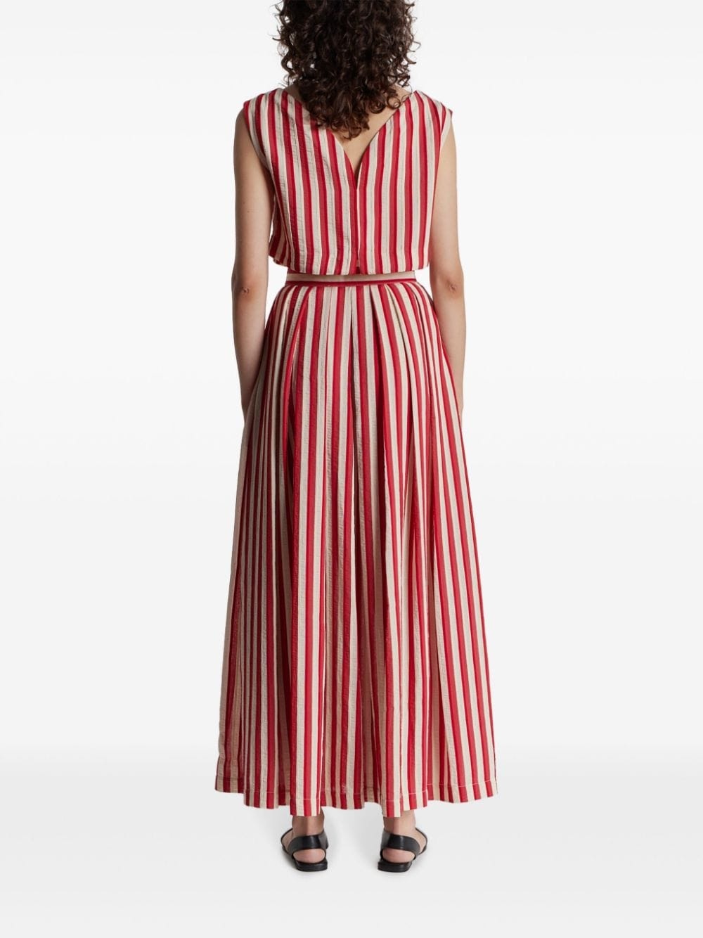 Irving striped high-waisted skirt - 4