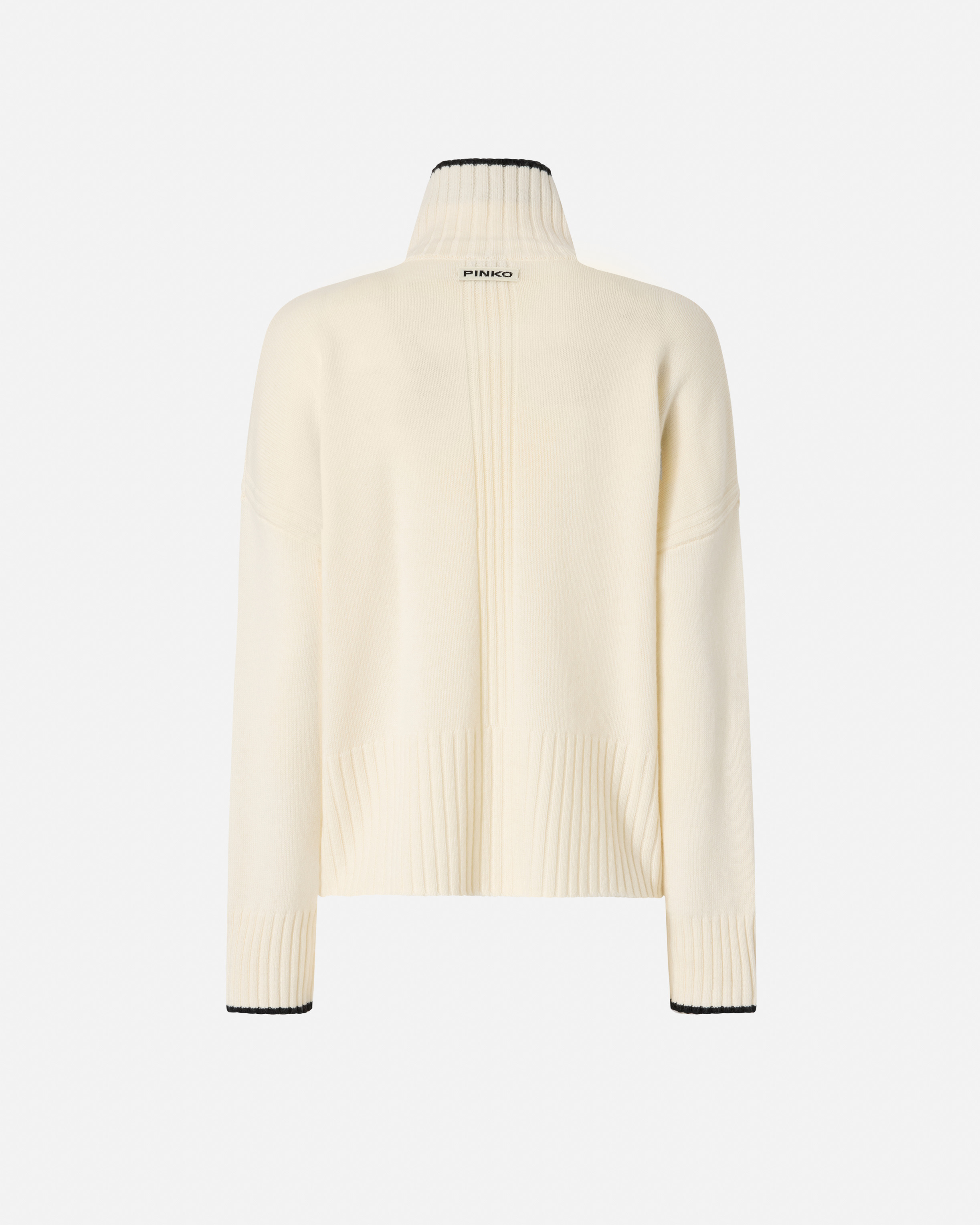 KNIT POLO-NECK SWEATER - 2