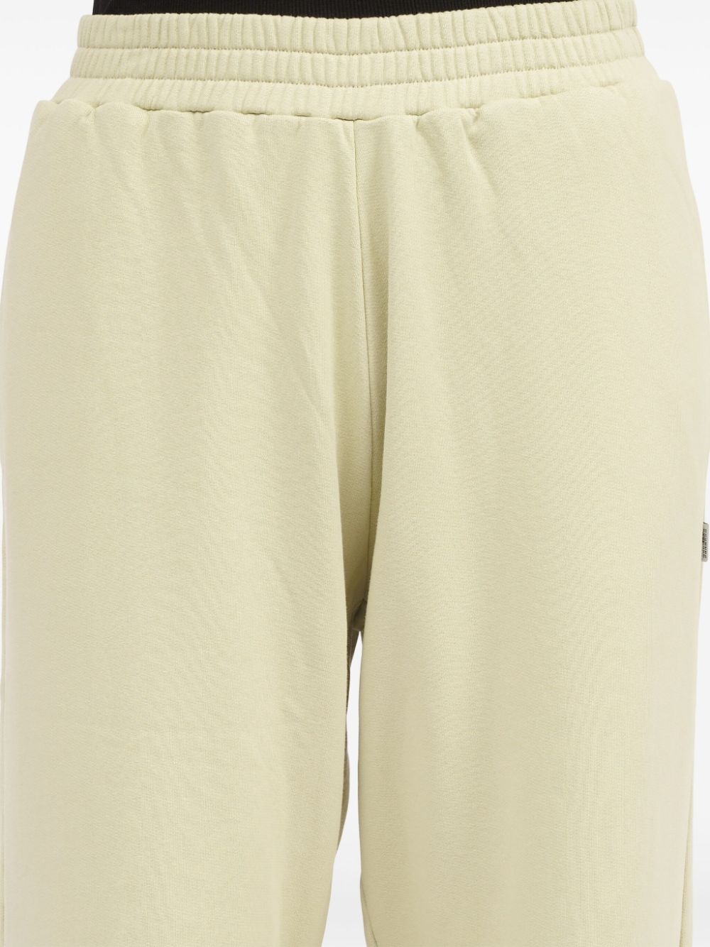 logo-tag cotton track pants - 5