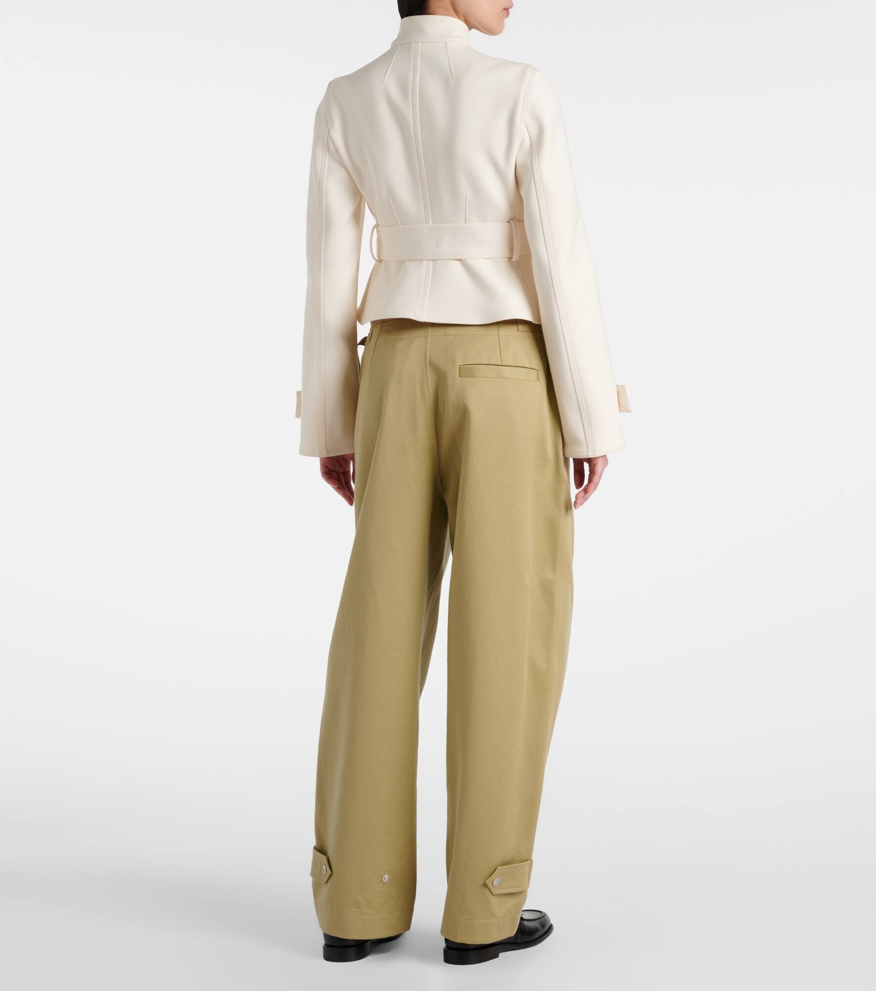Belted cutout jacket - 3