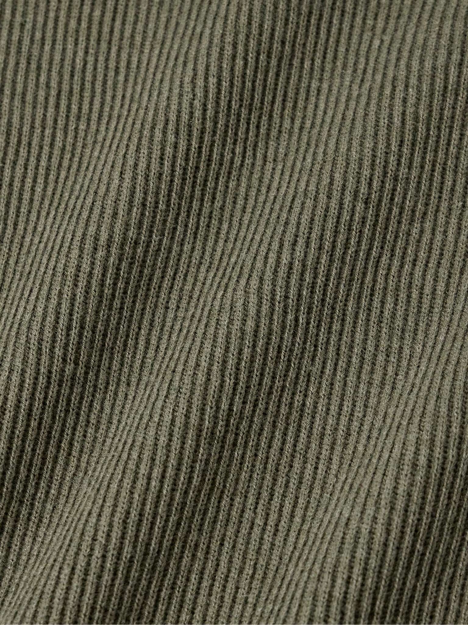 Kevin 6600 Ribbed Organic Cotton Sweater - 4