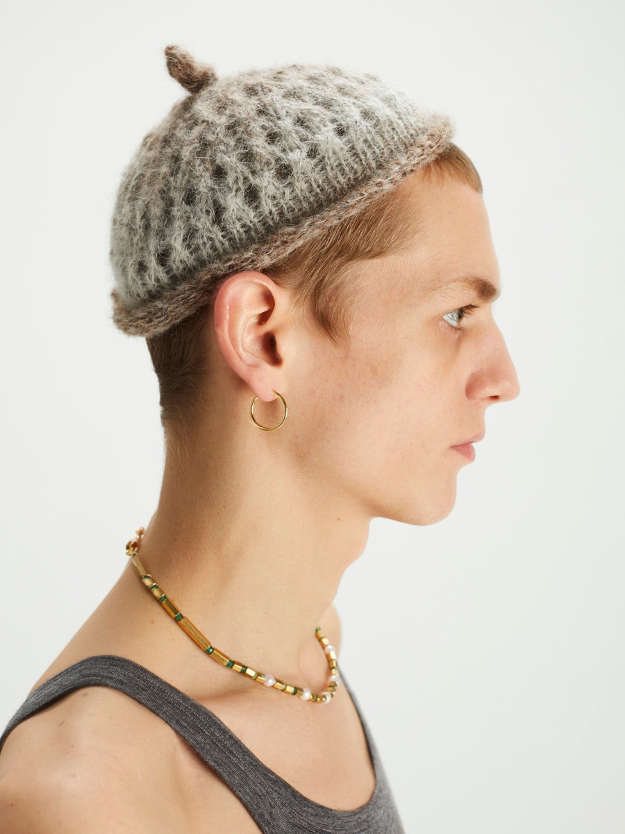 Condom Beanie Gradient Beige - 1