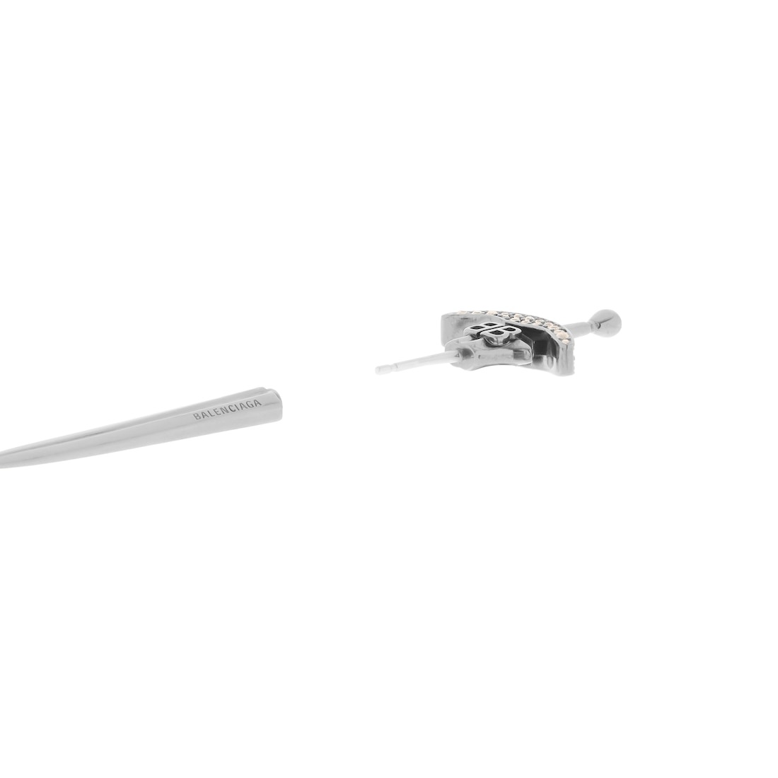 Goth Sword Earring in Grey - 4