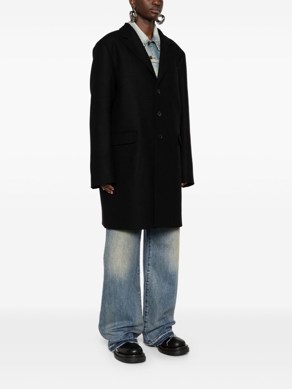single-breasted coat - 3