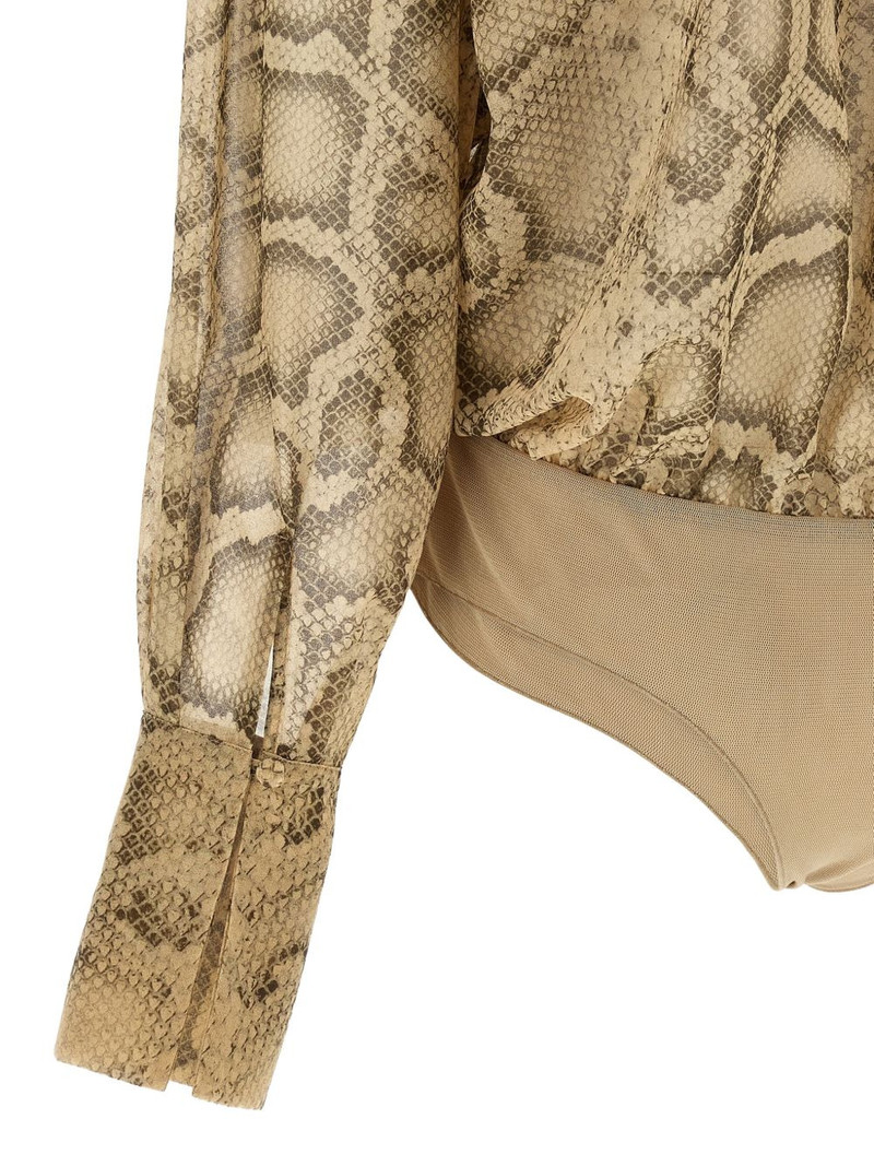Paloma python-print bodysuit 3