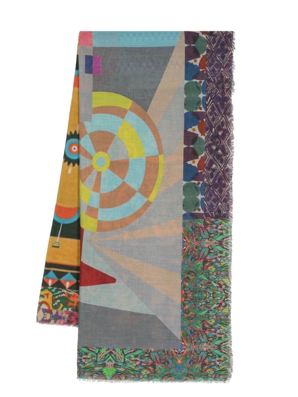 abstract-pattern scarf - 1