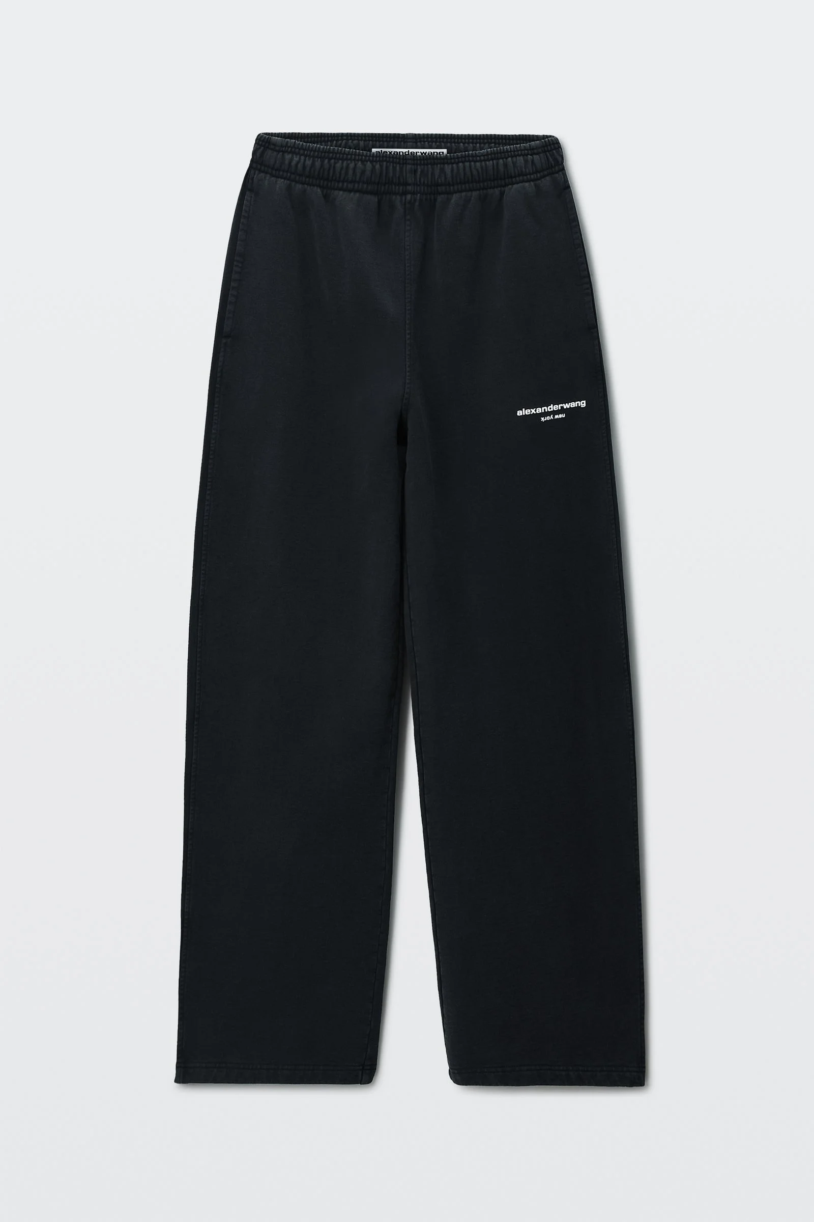 logo print mid-rise oversized sweatpant - 1