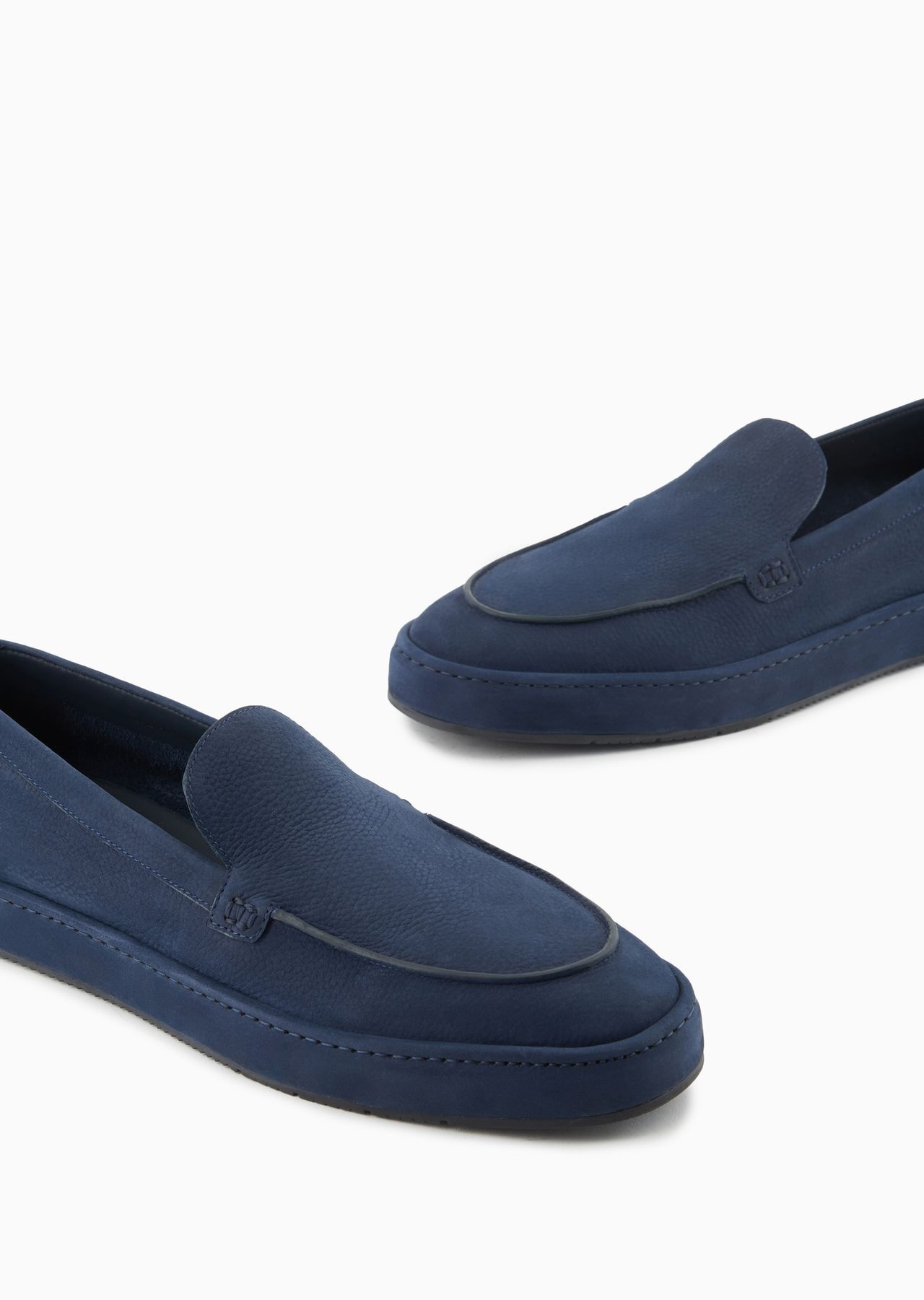 Nubuck slip-ons - 5