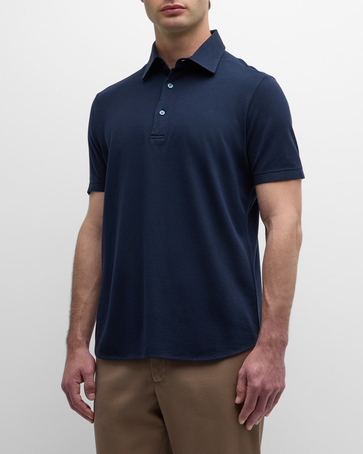 Men's Cotton Pique Polo Shirt - 4
