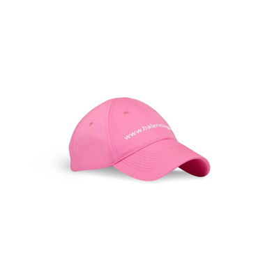 BALENCIAGA Men's Bal.com Cap in Fluo Pink outlook