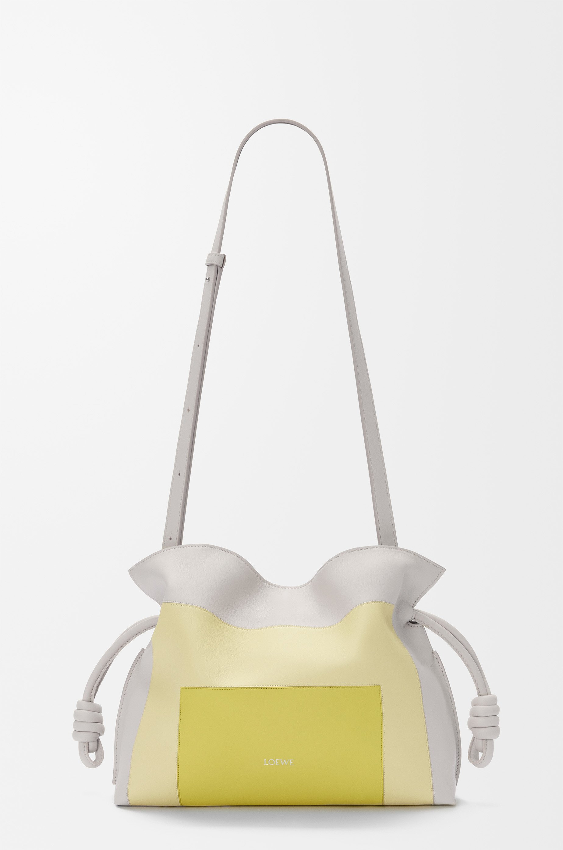 Medium Flamenco clutch in nappa calfskin - 7