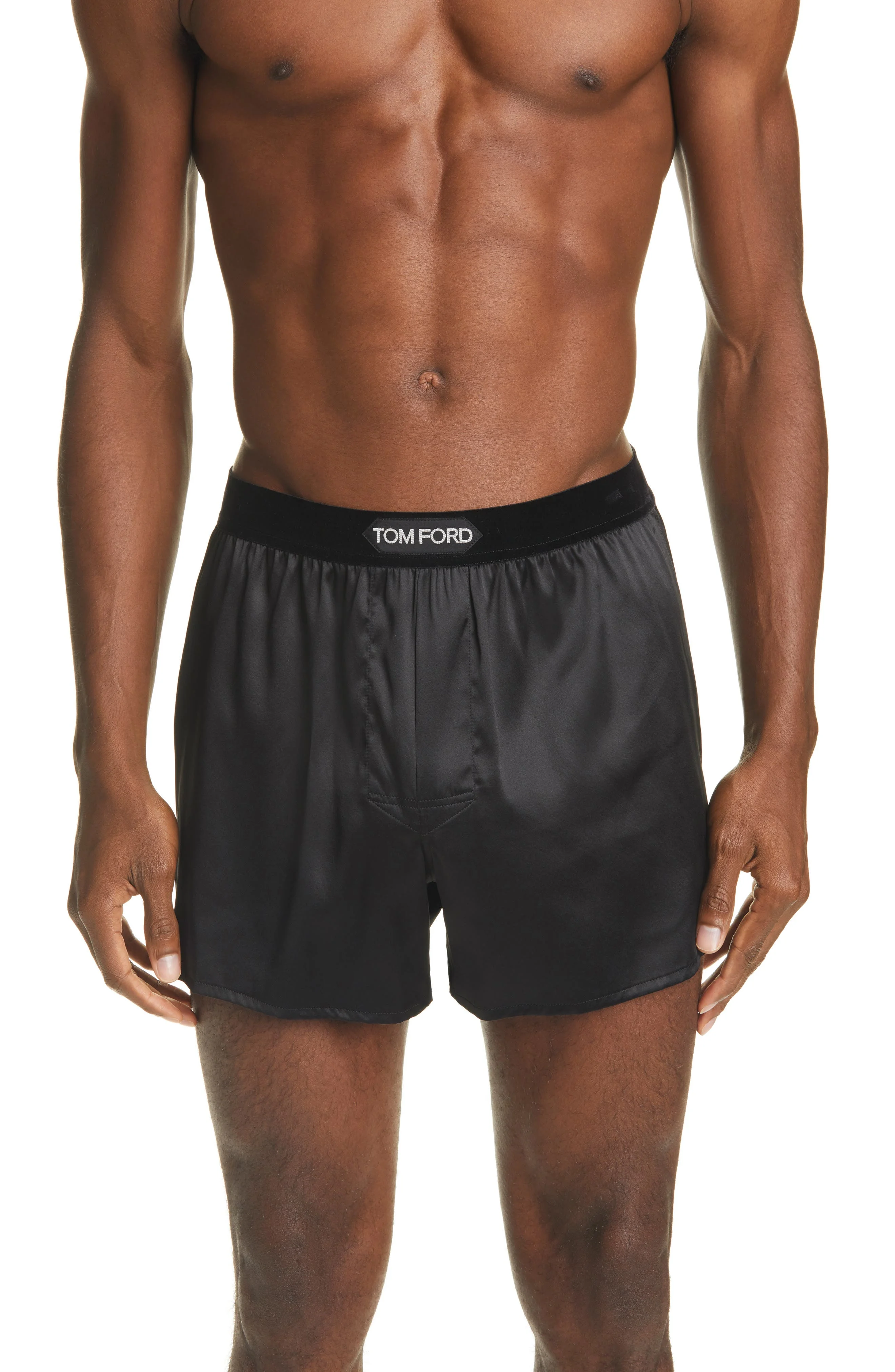 Stretch Silk Boxers - 1