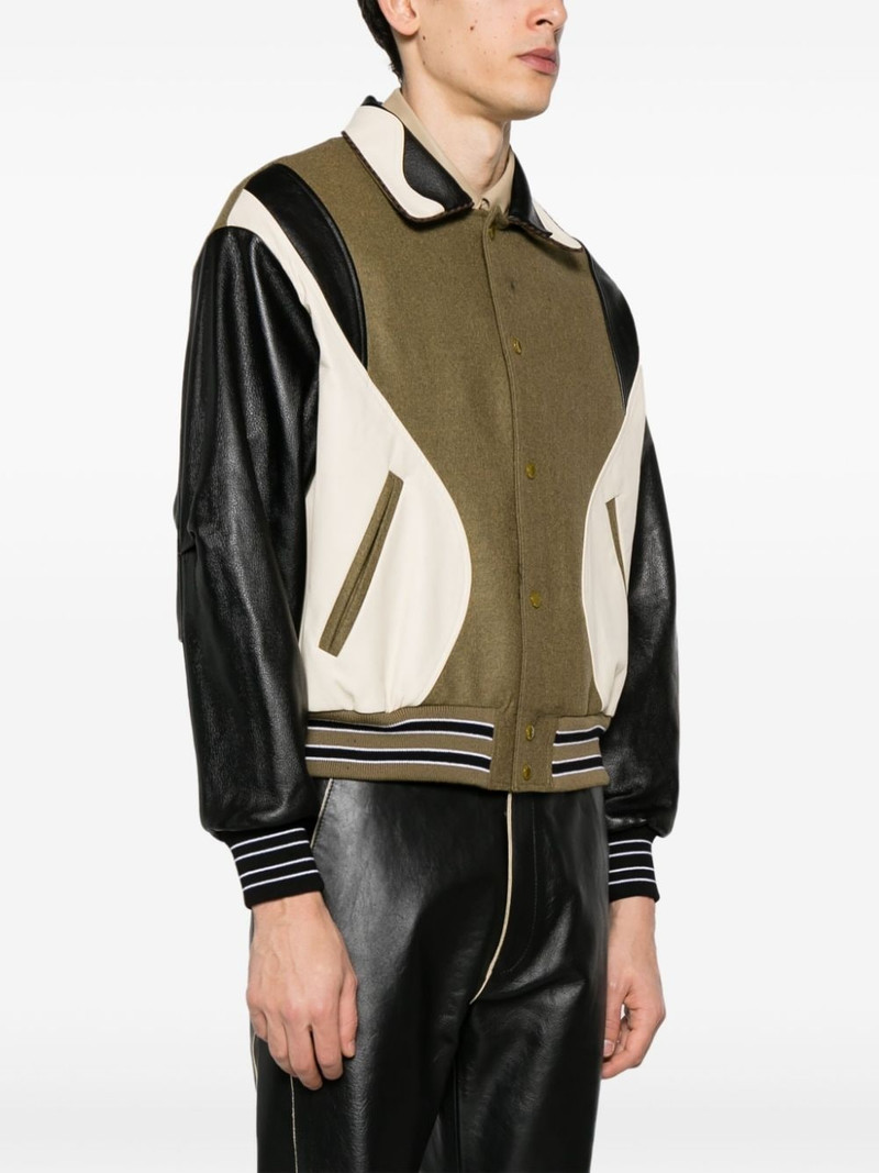 Robyn panelled bomber jacket 3