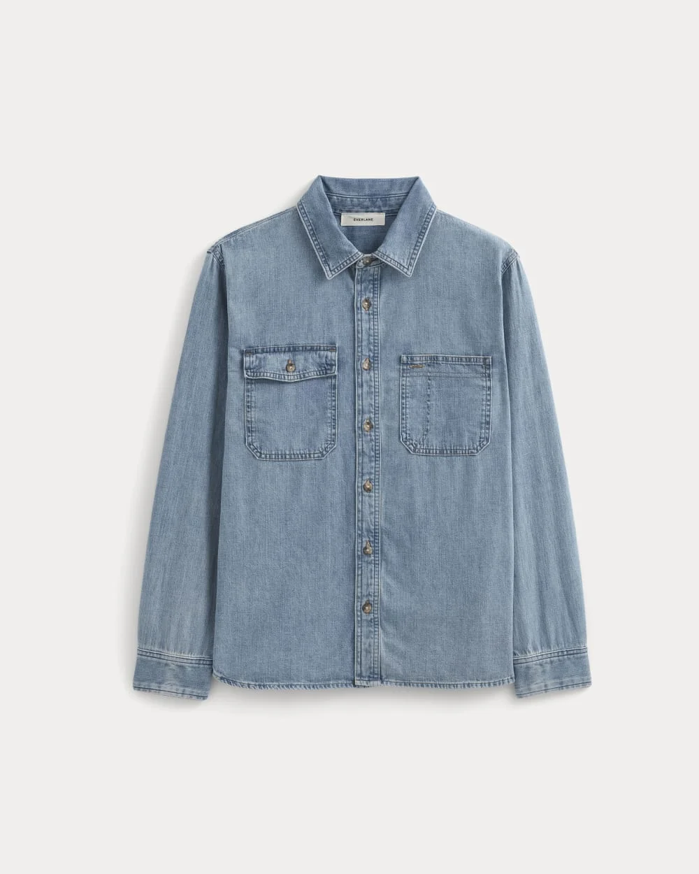 DENIM UTILITY SHIRT - 1
