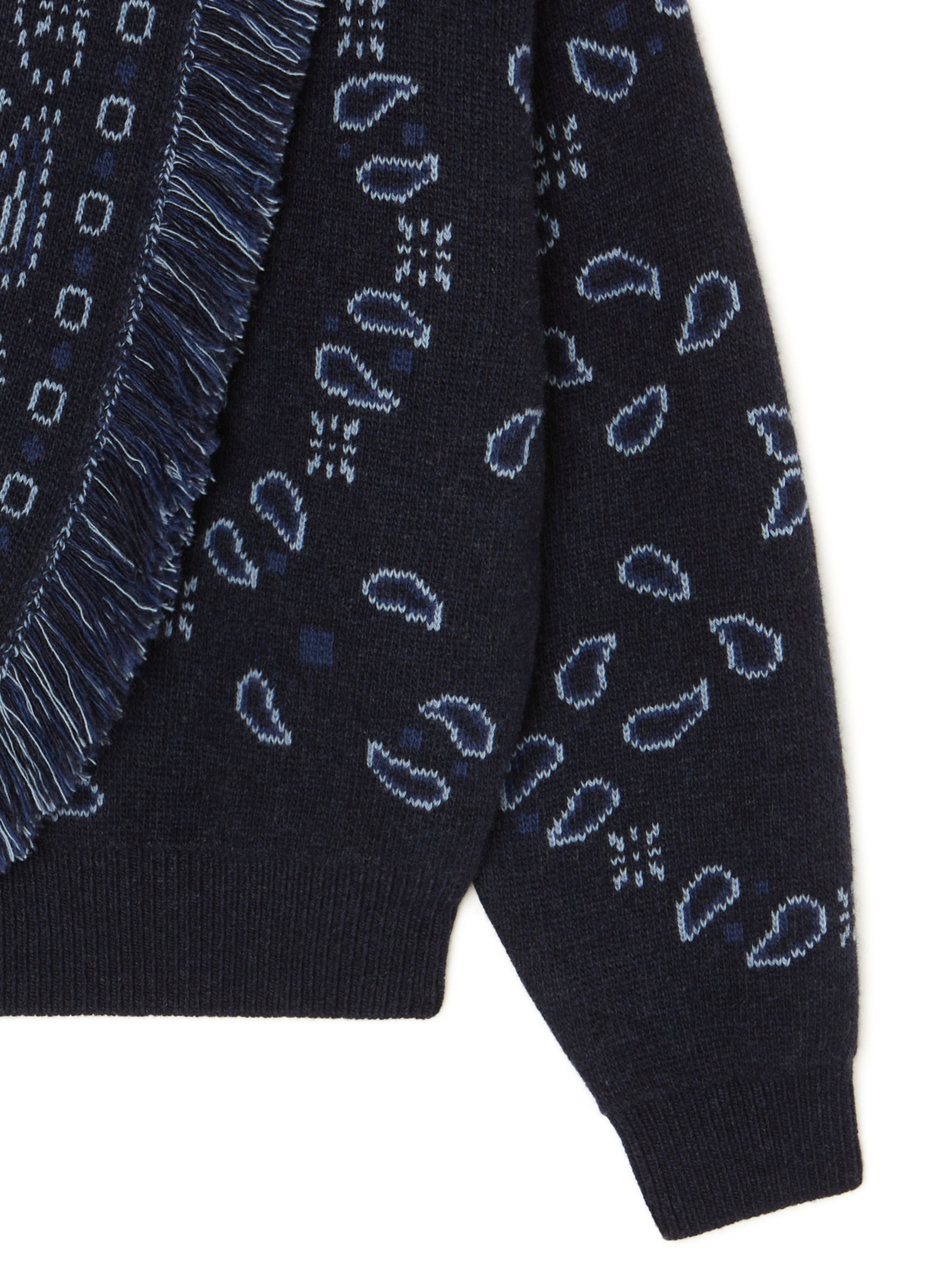 Bandana Jacquard Cardi-Bomber - 7
