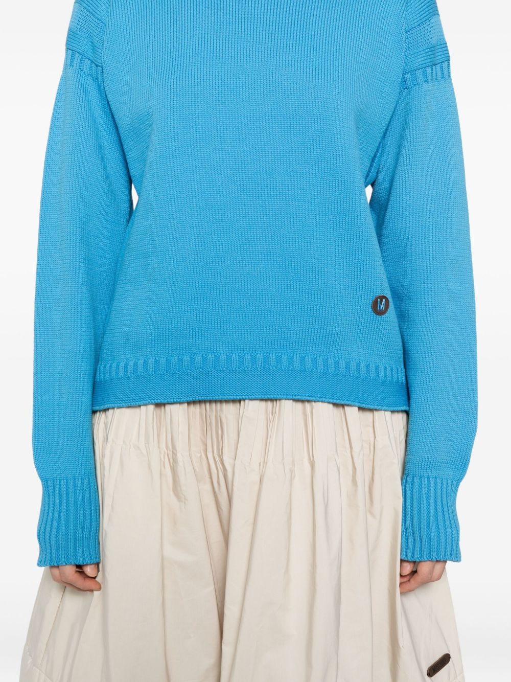 cotton-blended jumper - 5
