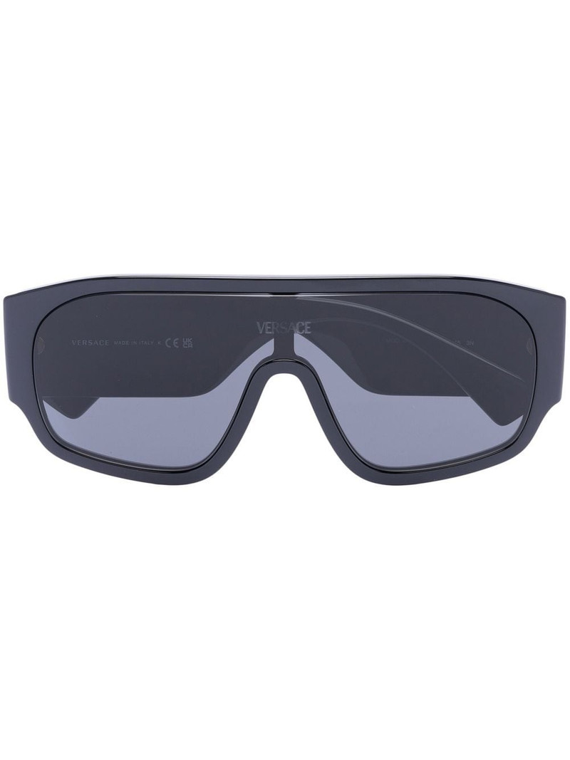 90s Logo-Injected Mask sunglasses 1