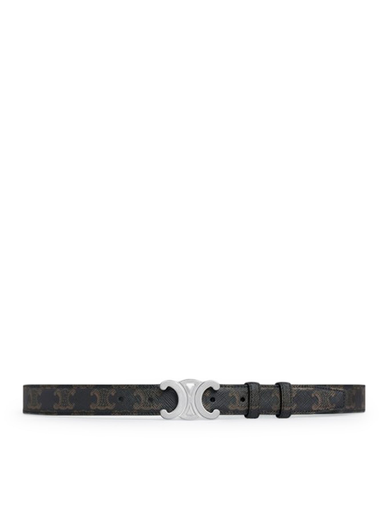 MEDIUM TRIOMPHE BELT IN TRIOMPHE CANVAS - 1