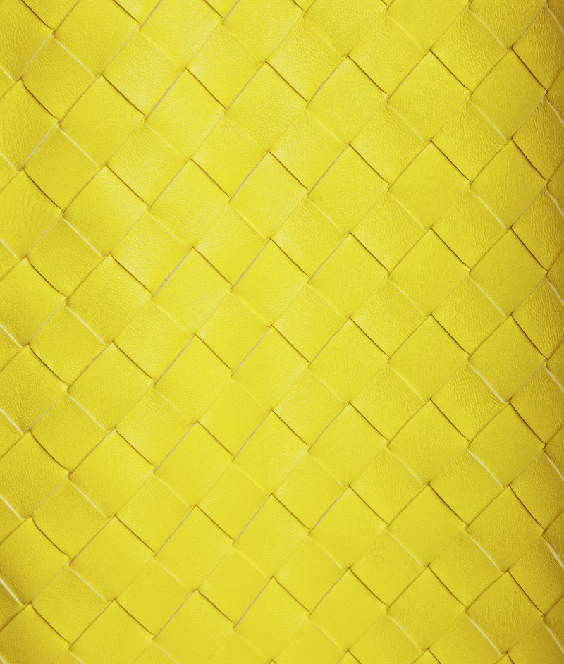 intrecciato leather pants 5