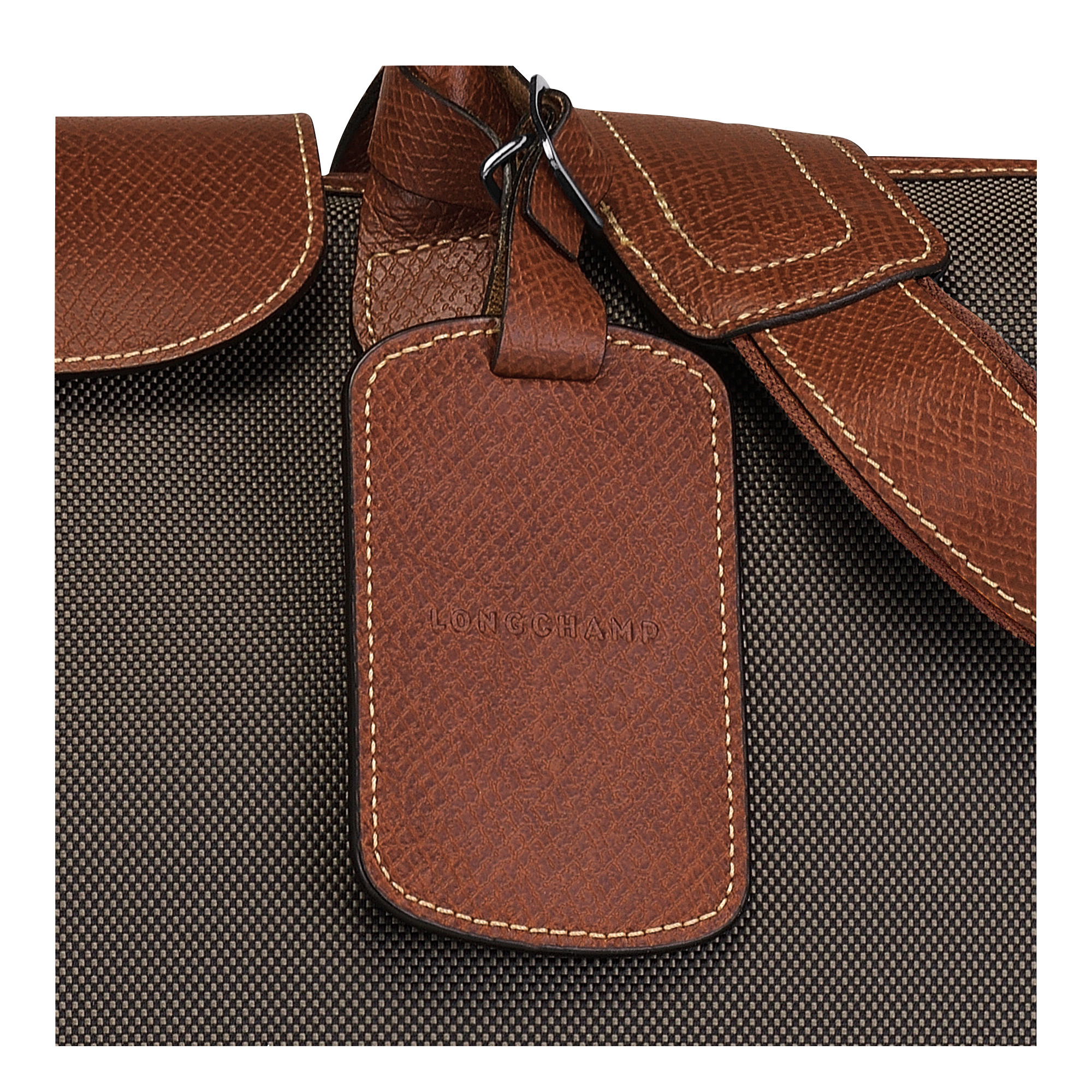 Boxford M Travel bag Brown - Canvas - 6