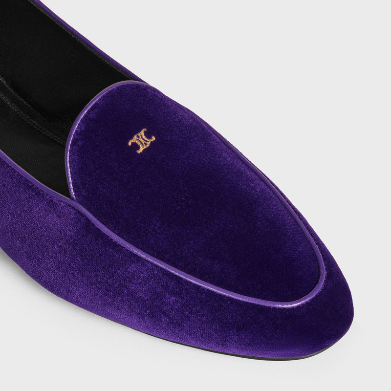 AURA - SLIP-ON LOAFER IN Velvet 4