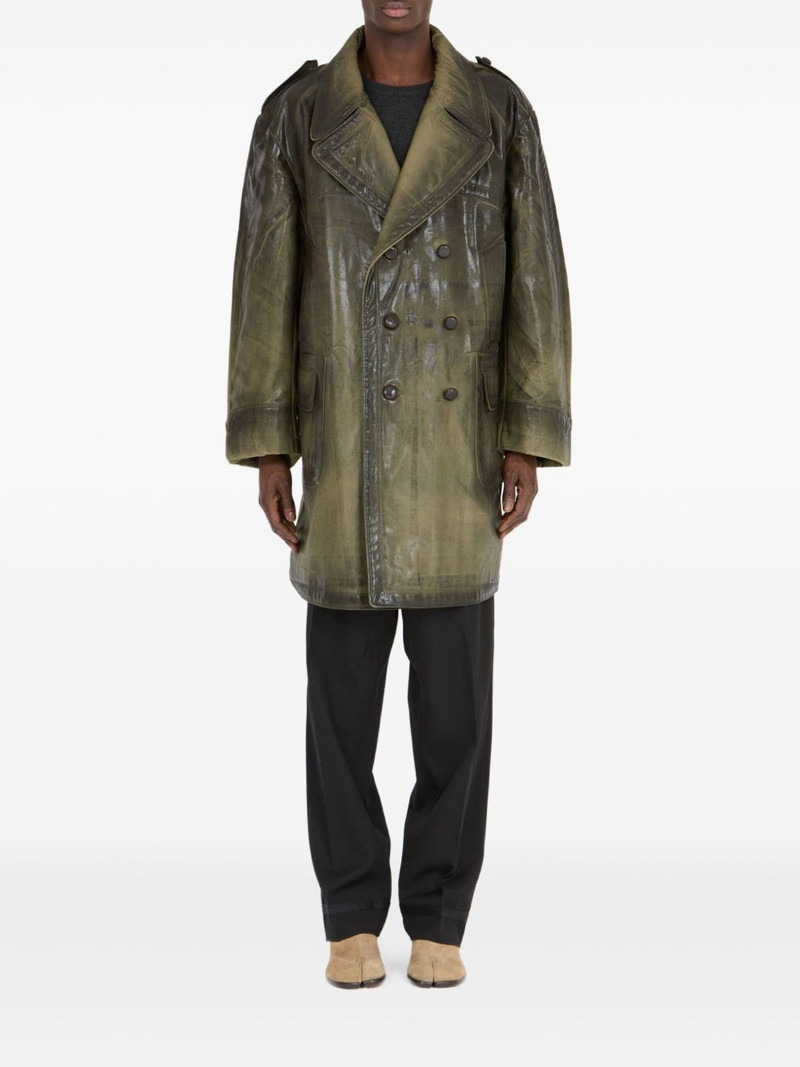 Maison Margiela double-breasted coat outlook