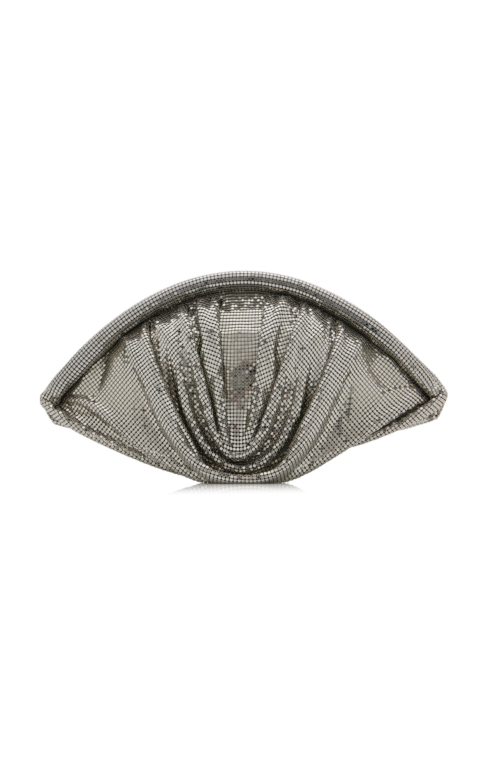 Crystal-Mesh Clutch silver - 4