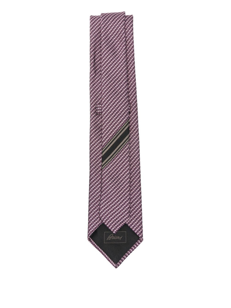 Brioni silk tie outlook