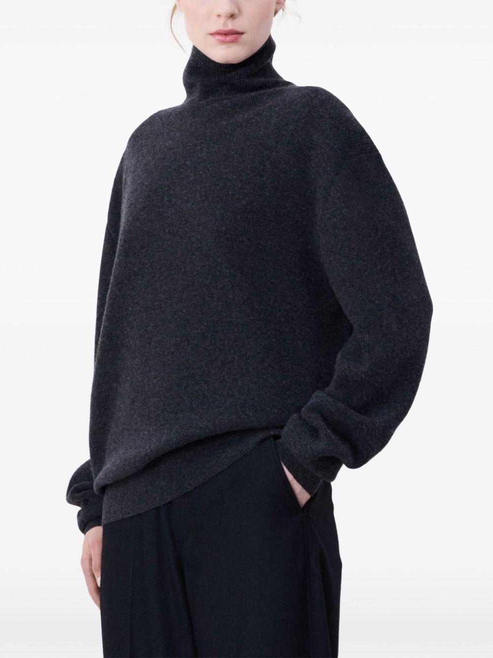 high-neck jumper - 4