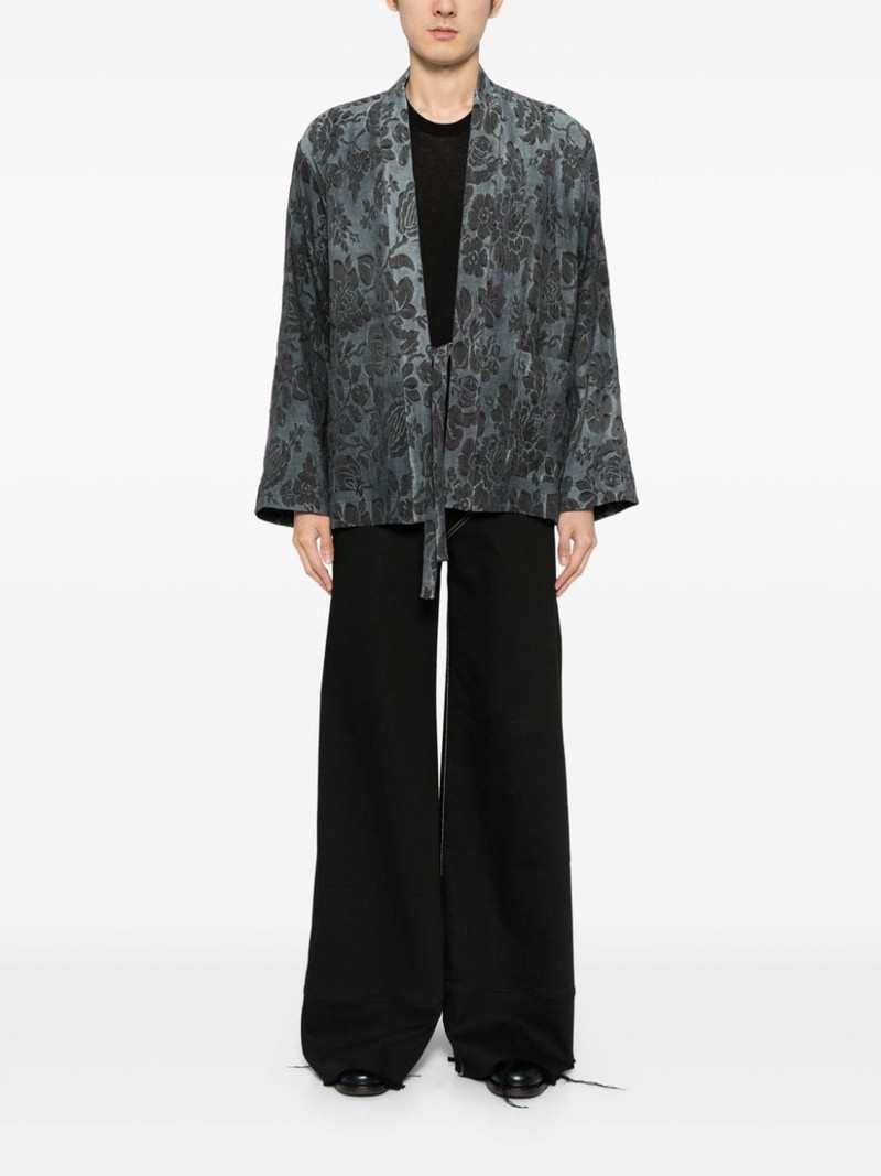 UMA WANG jacquard jacket outlook