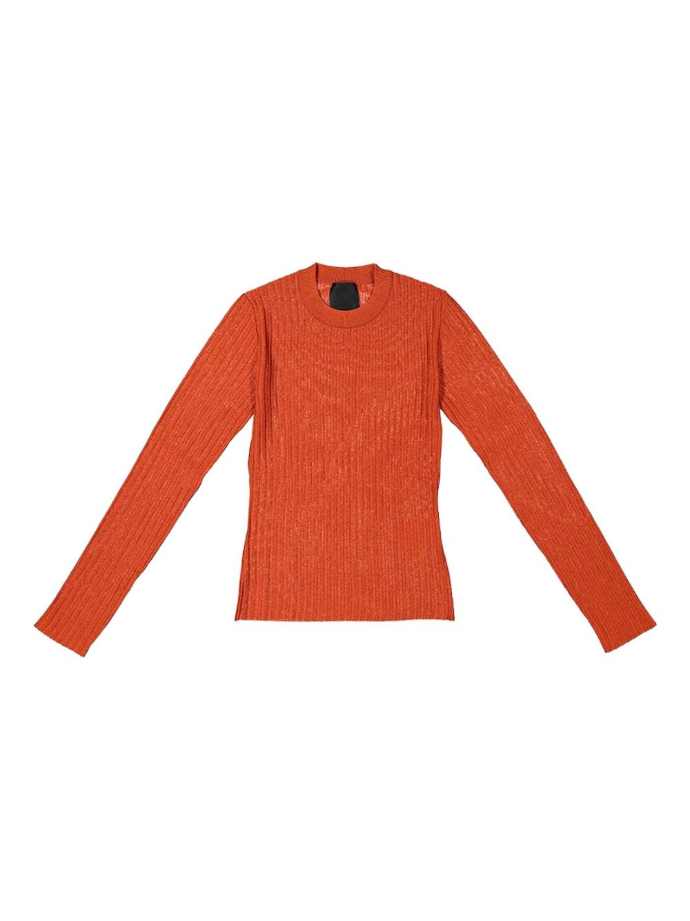 ribbed crew-neck sweater - 3
