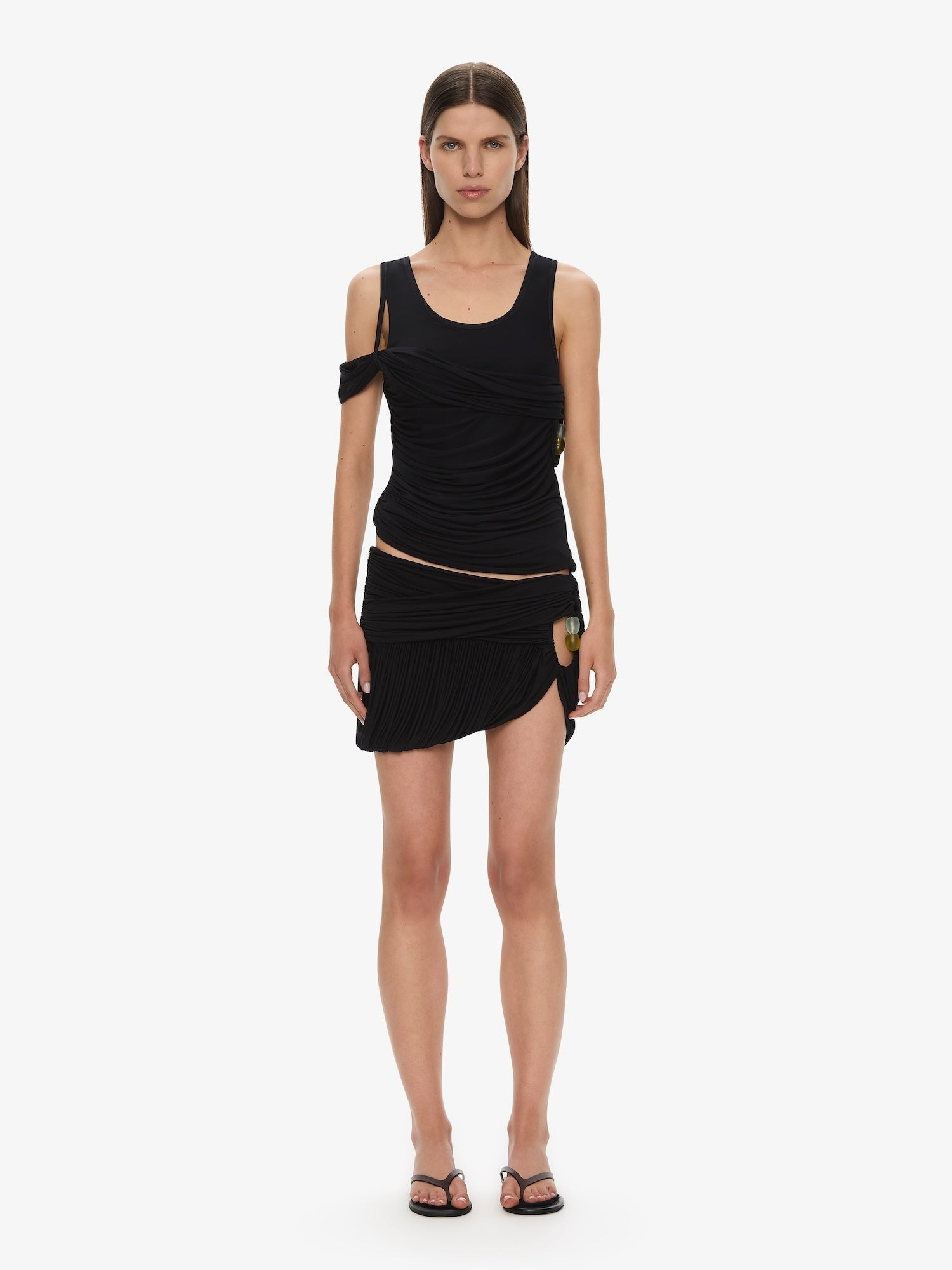 Beach Glass Shawl Jersey Tank - 4