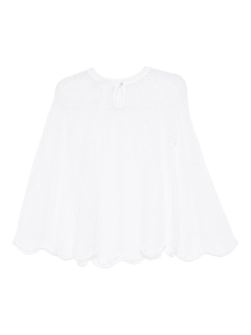 forte_forte open-knit jumper outlook