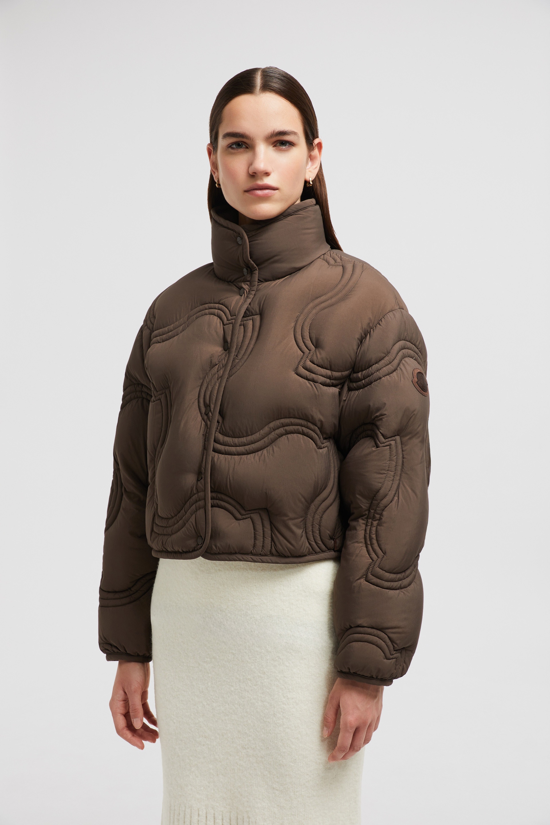 Moncler Beryl Short Down Jacket | REVERSIBLE