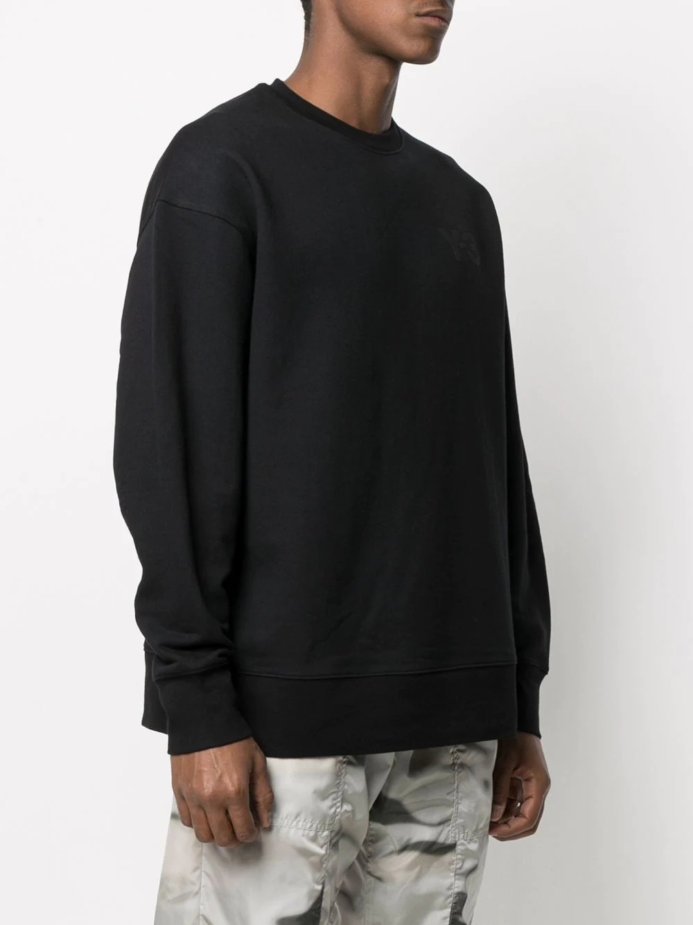 logo-print crew-neck sweatshirt - 3