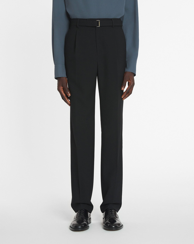 STRAIGHT FIT WOOL PANTS 3