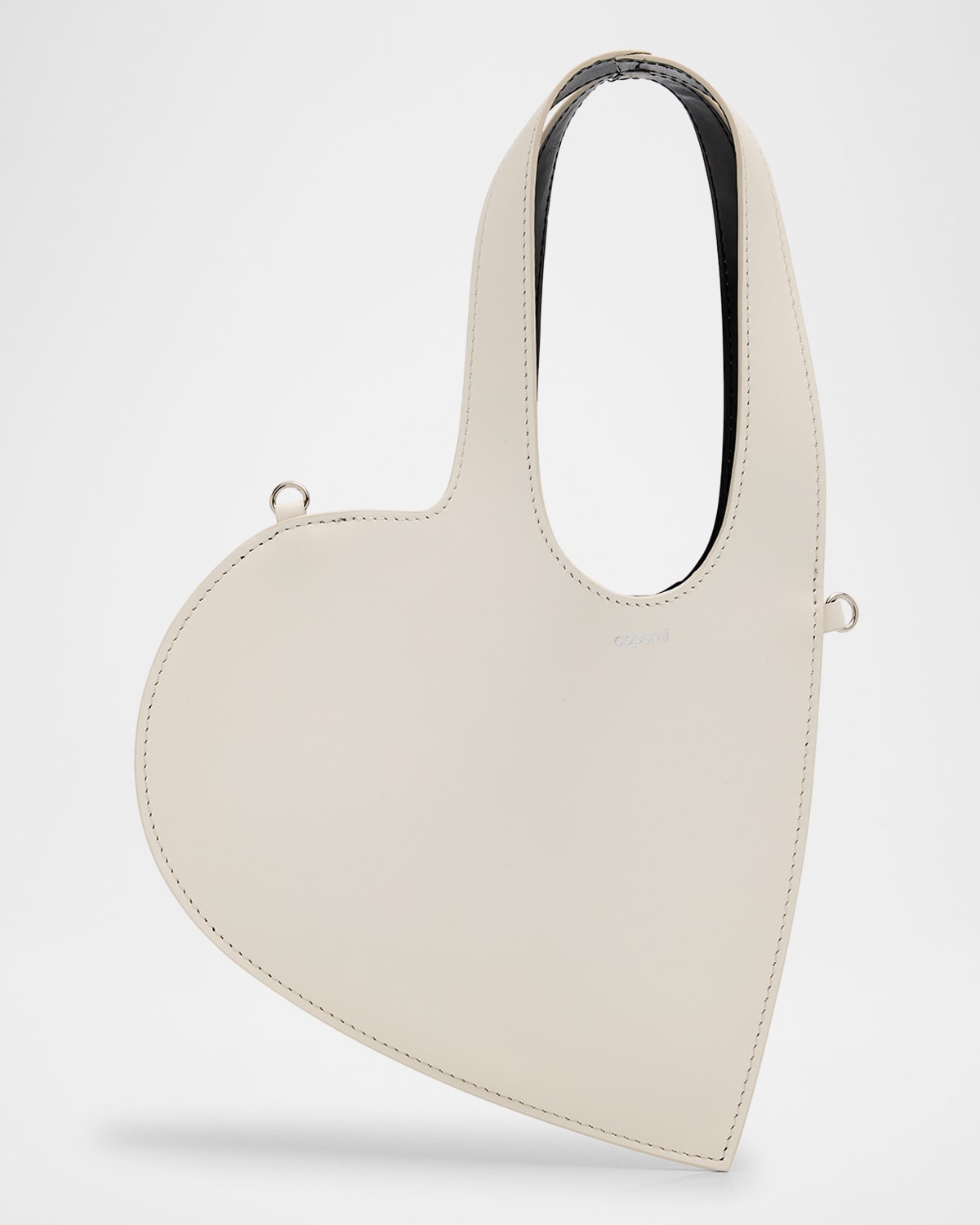 Baby Heart Leather Crossbody Bag - 1