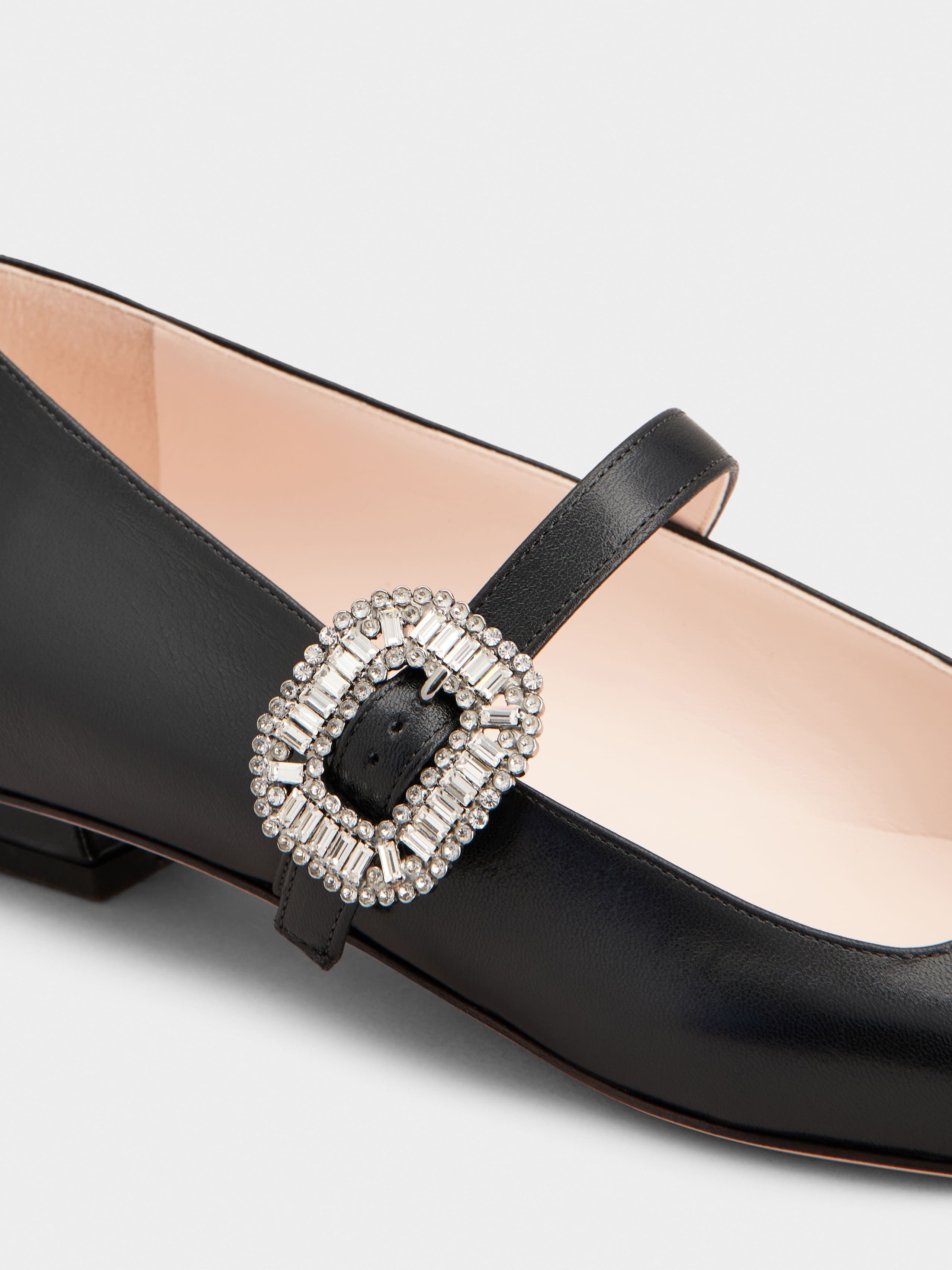 Belle Vivier Mary Janes in leather - 3