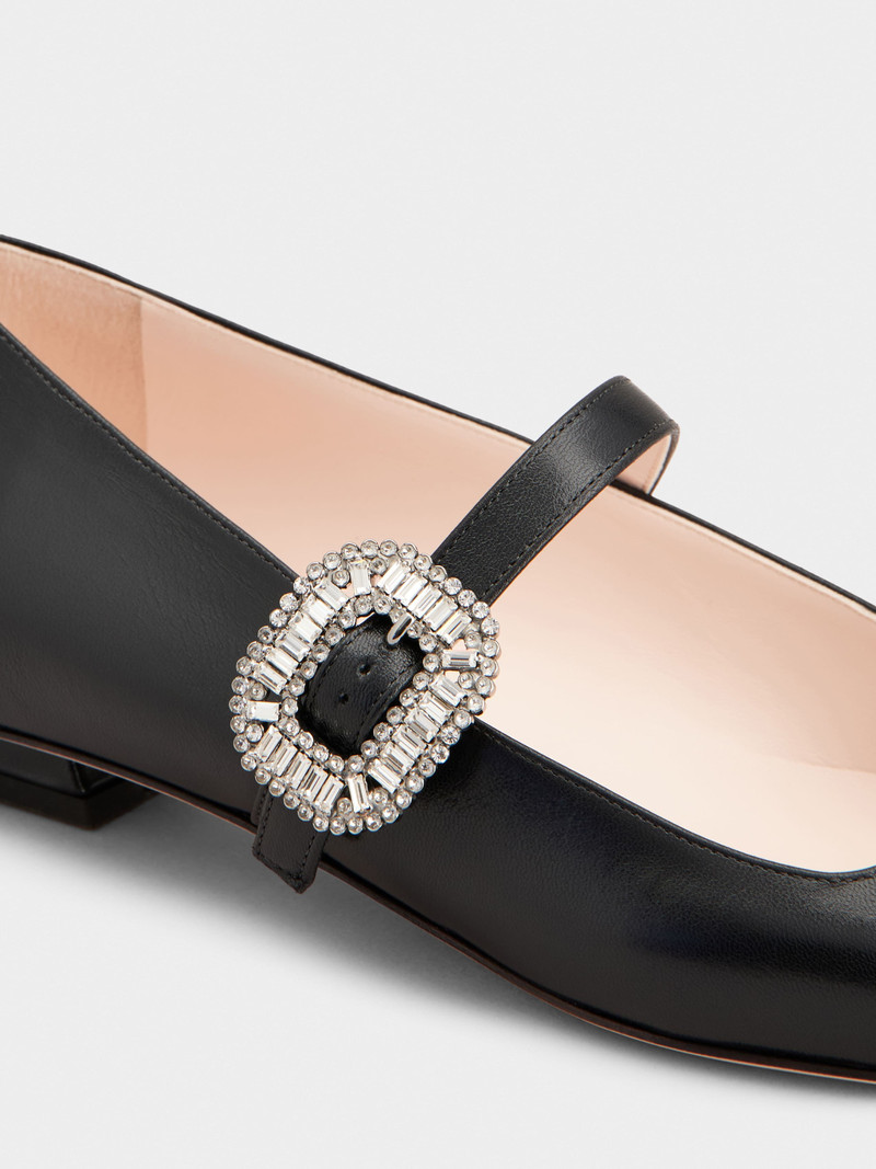 Belle Vivier Mary Janes in leather 3
