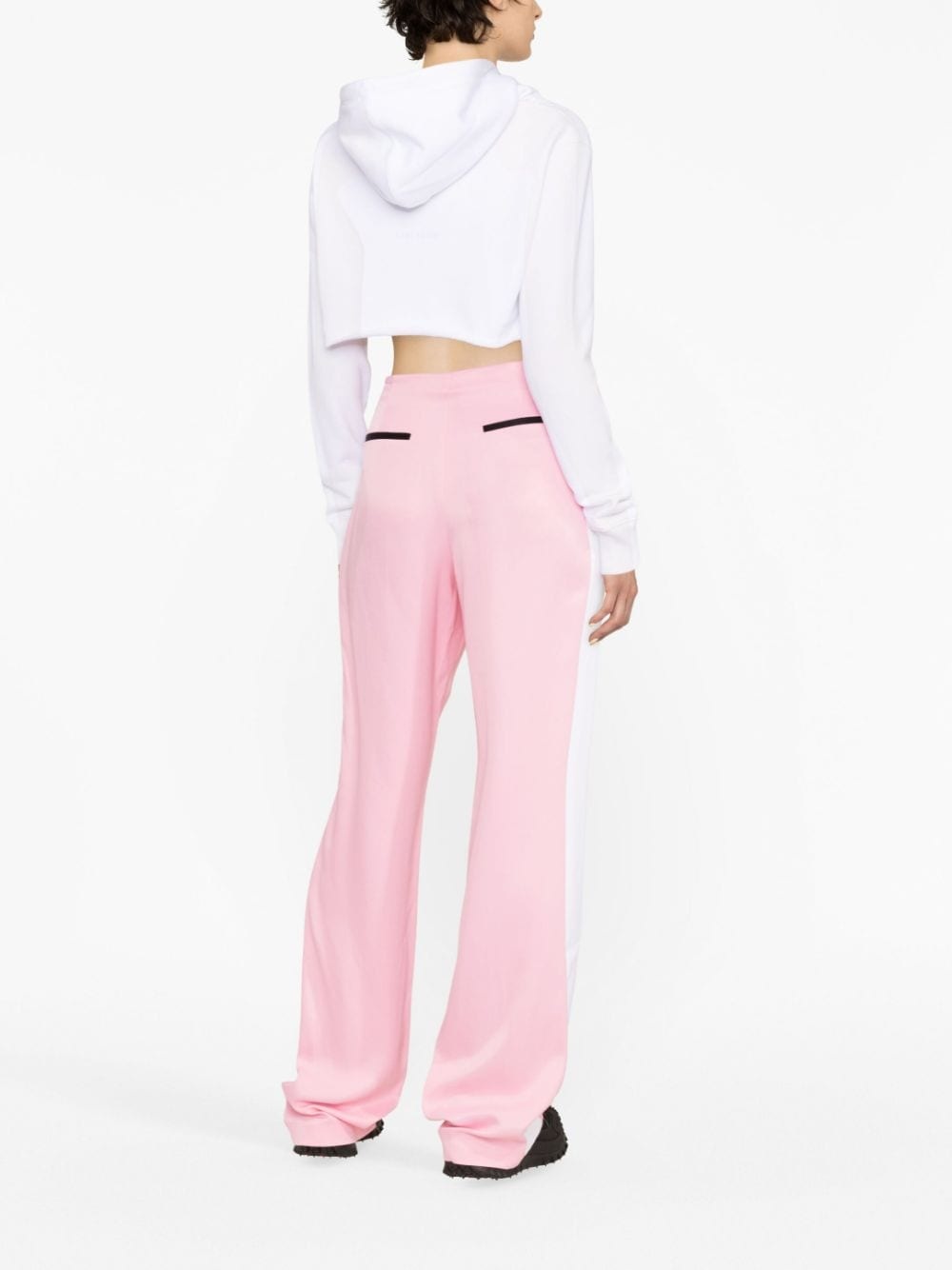 side-stripe tailored pants - 3