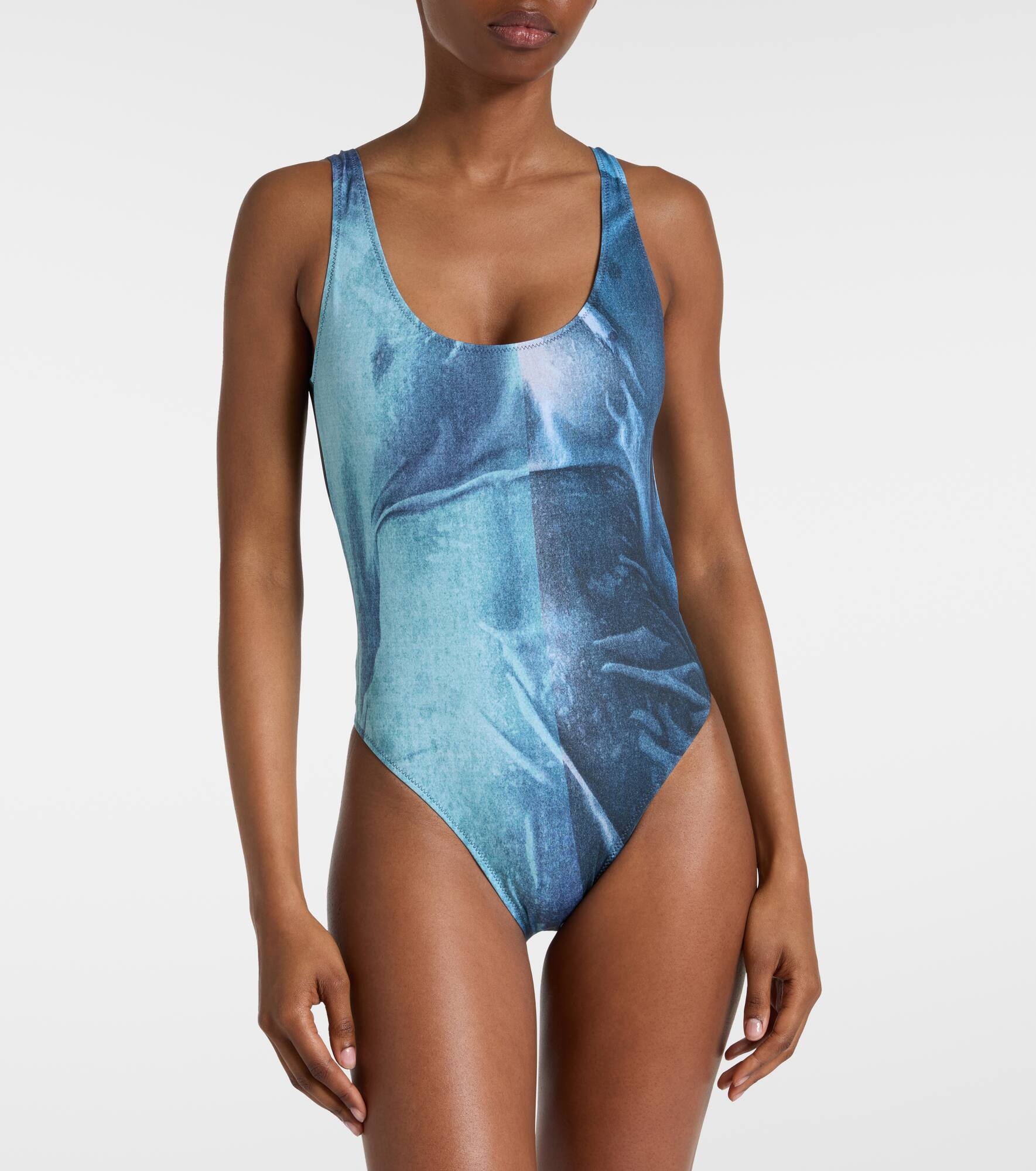 Trompe l’oeil swimsuit - 2