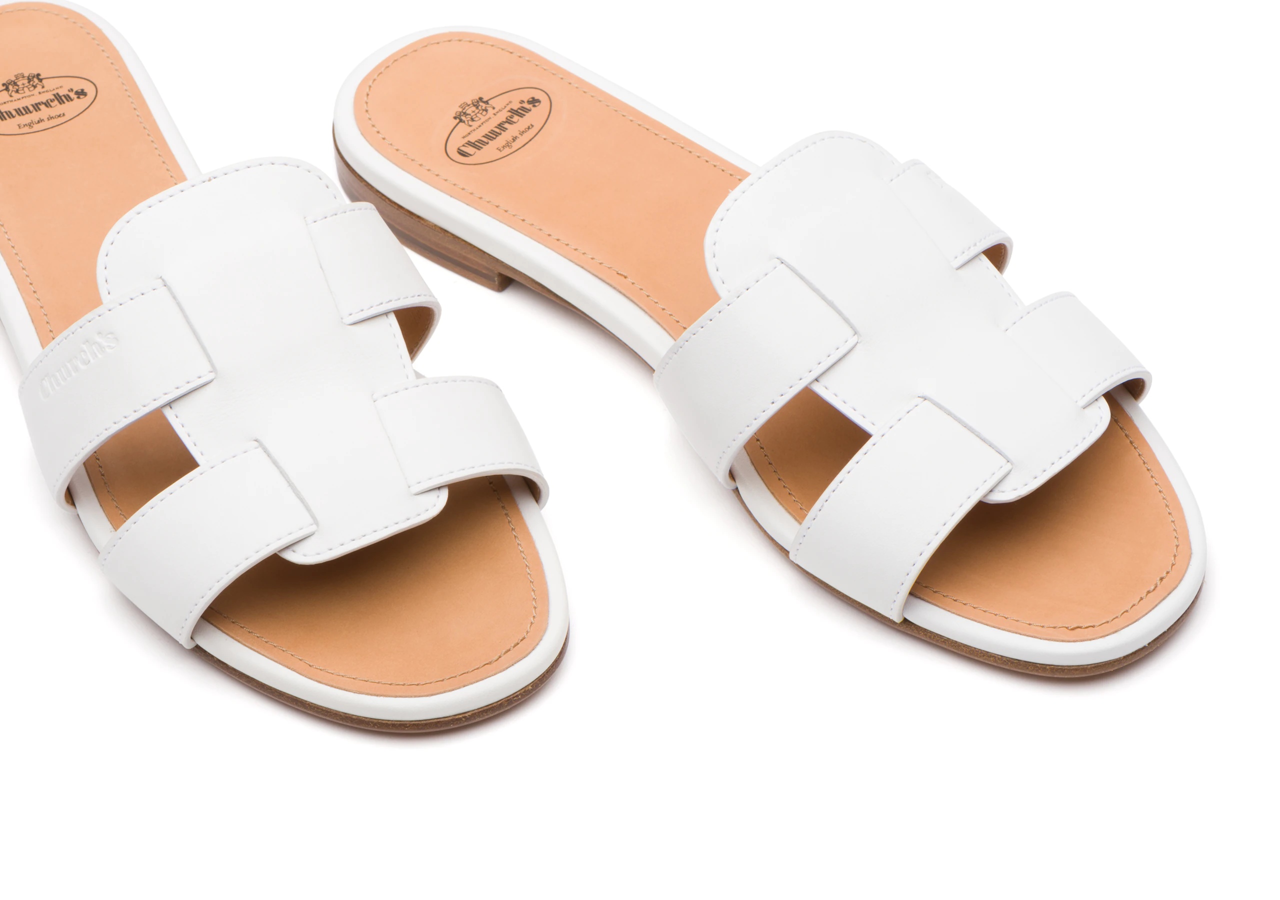 Dee dee
Calf leather slip on sandal White - 4