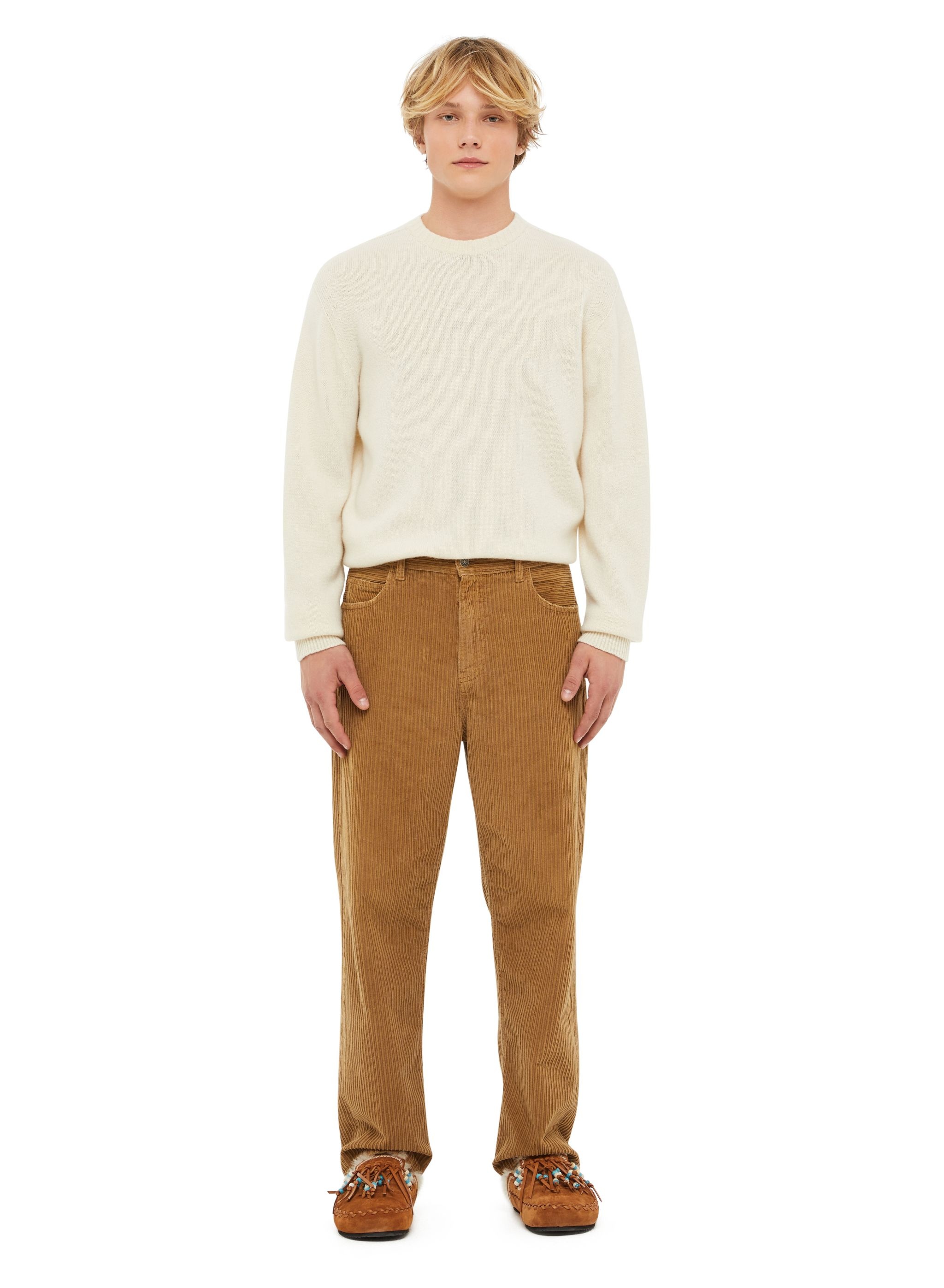Velvet Corduroy Pants - 4