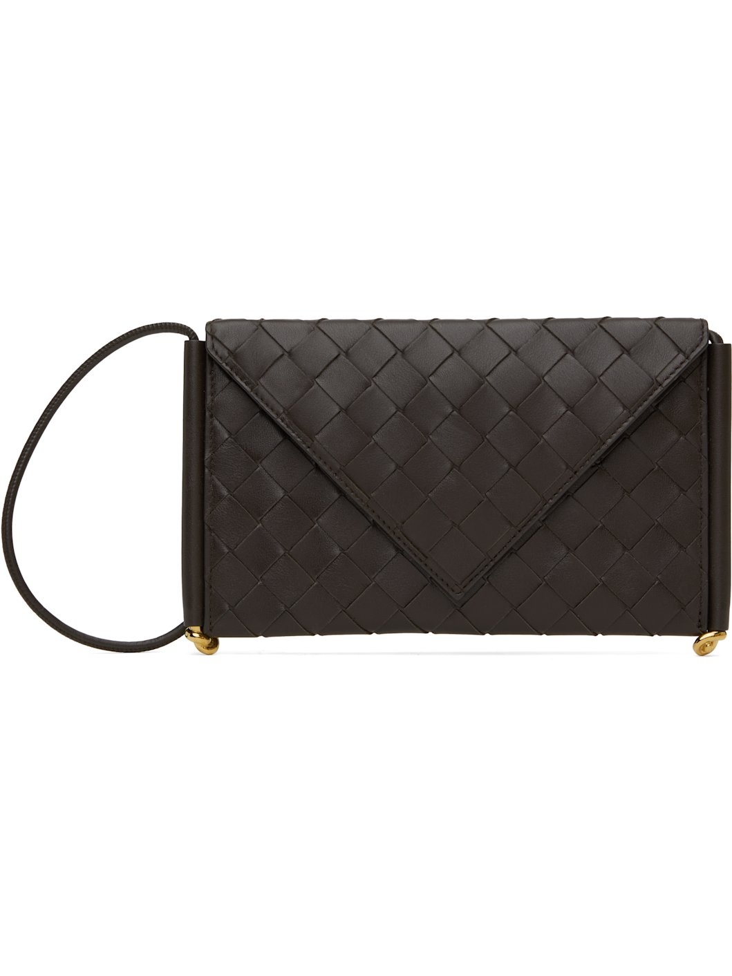 Brown Solstice Horizontal Phone Bag - 1
